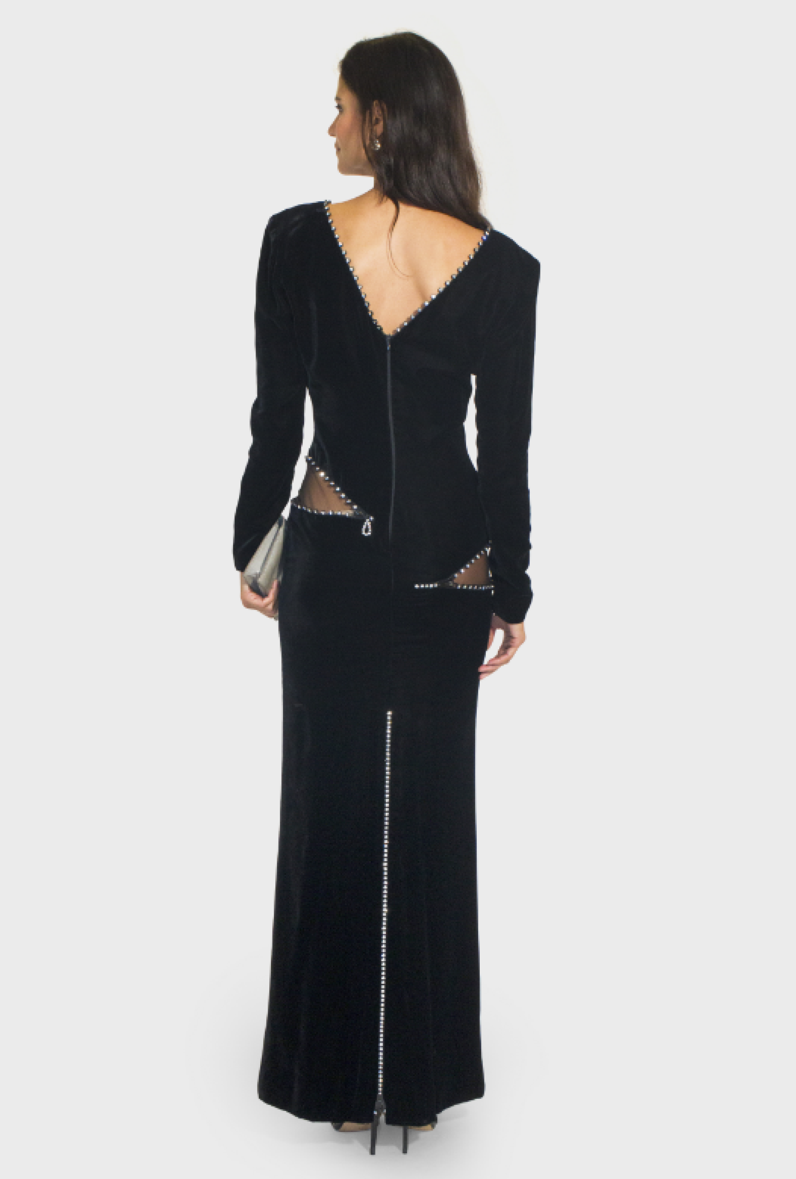 Robe Azzaro Waist Slot