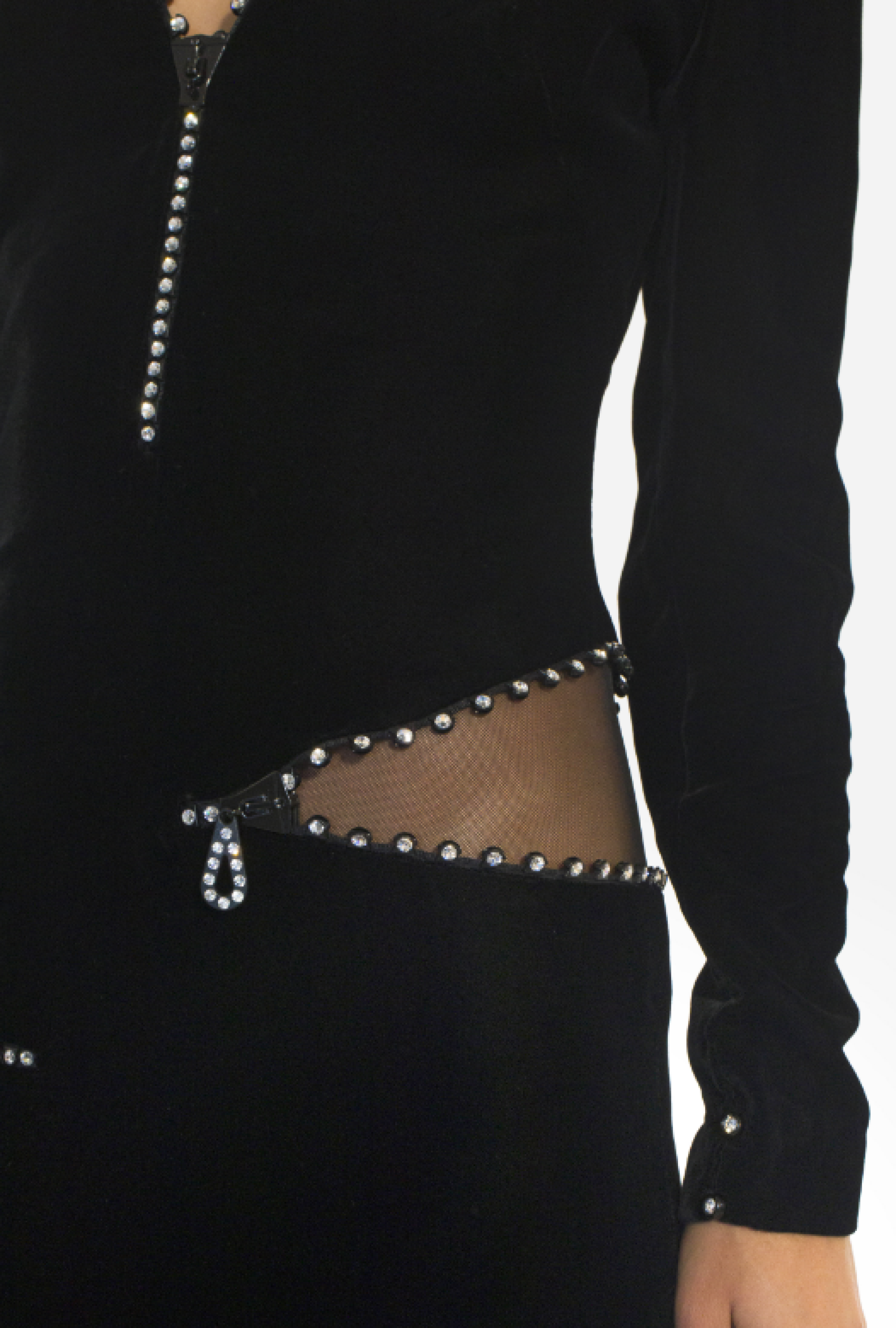 Robe Azzaro Waist Slot