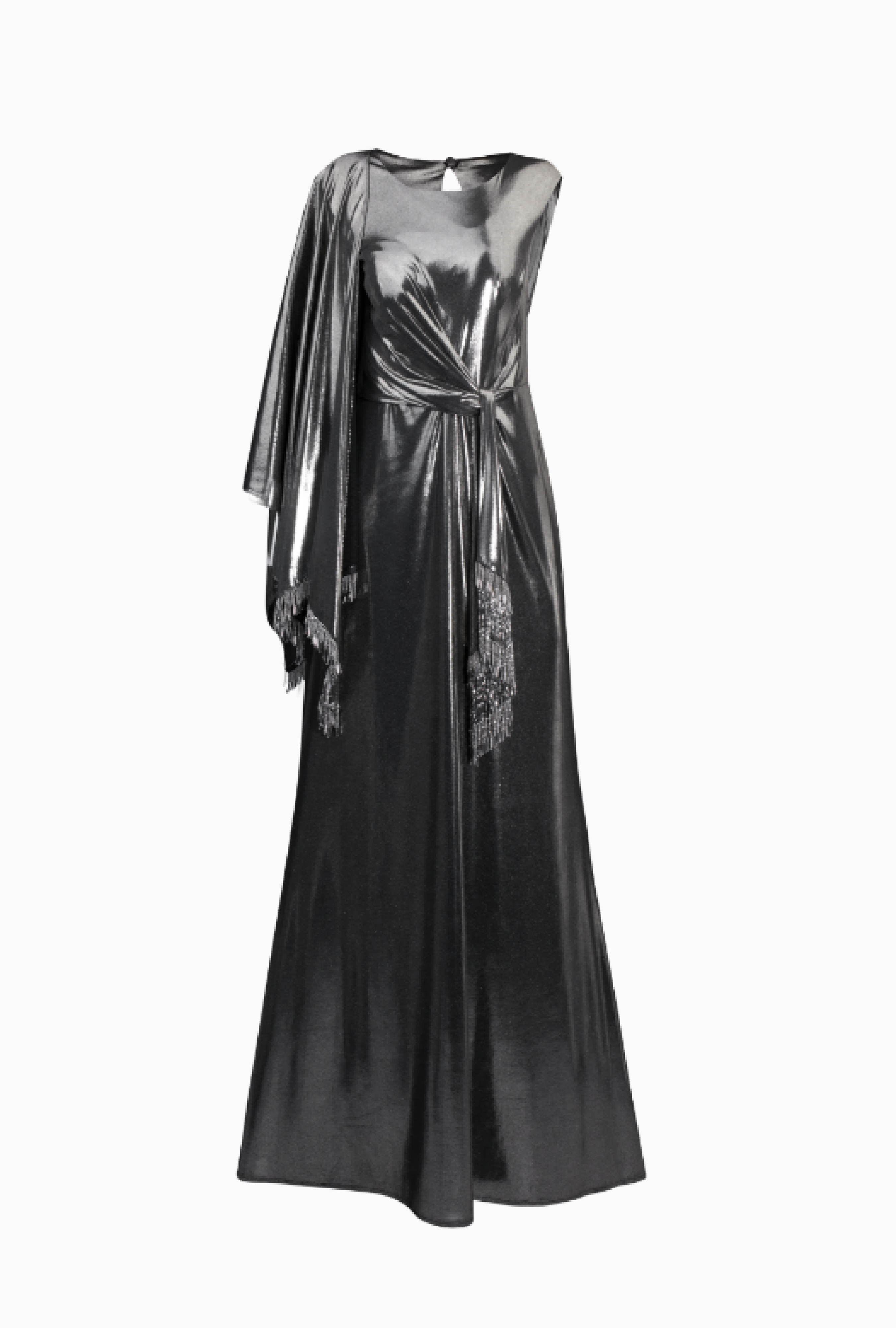 Robe Silver One Shoulder