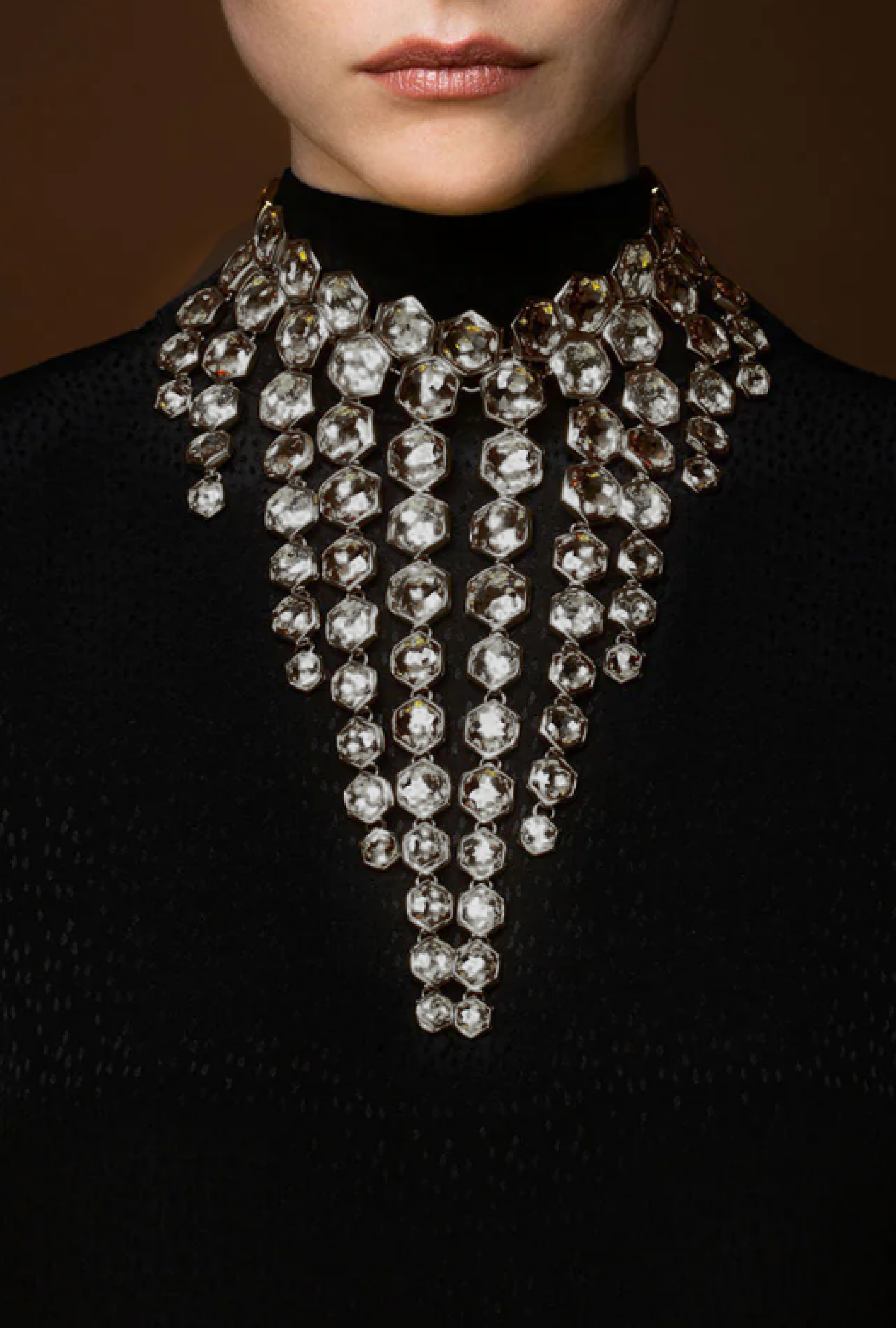 Collier Alma Plastron