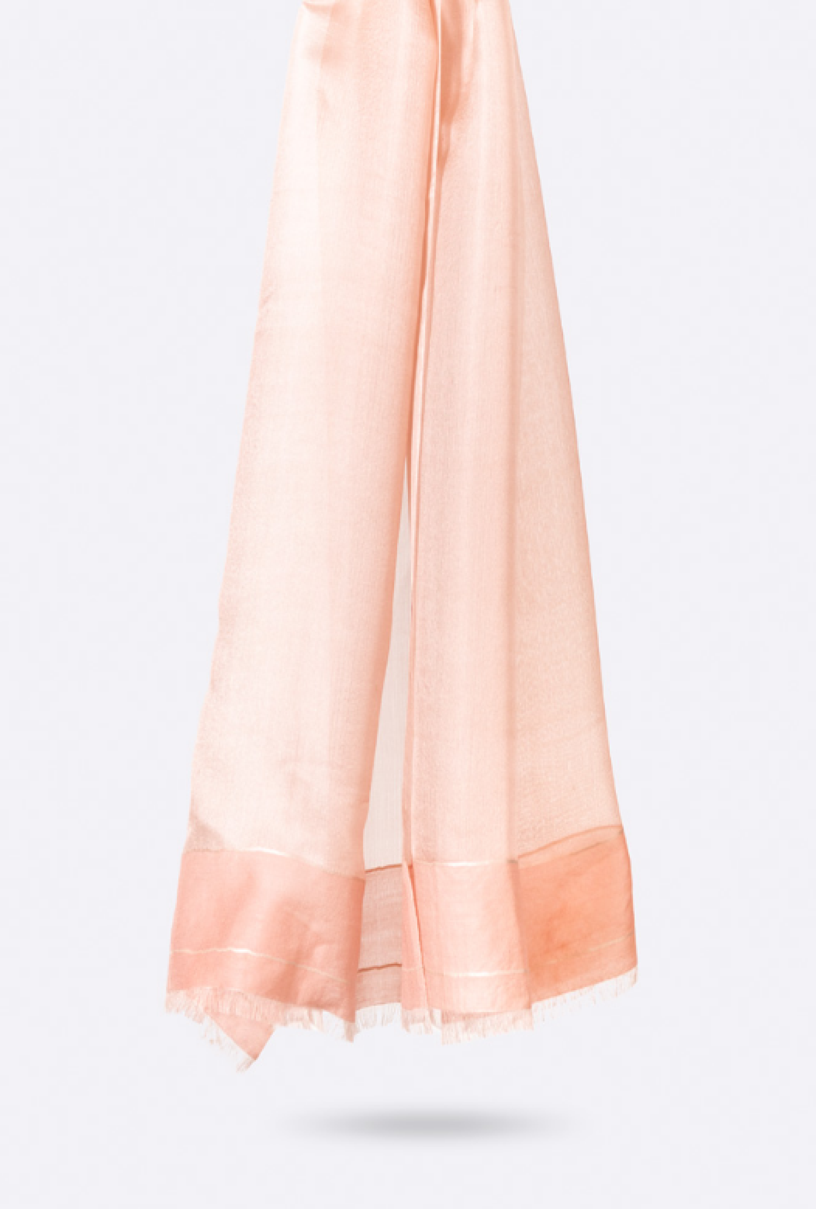 Étole  Organza Beige Rose