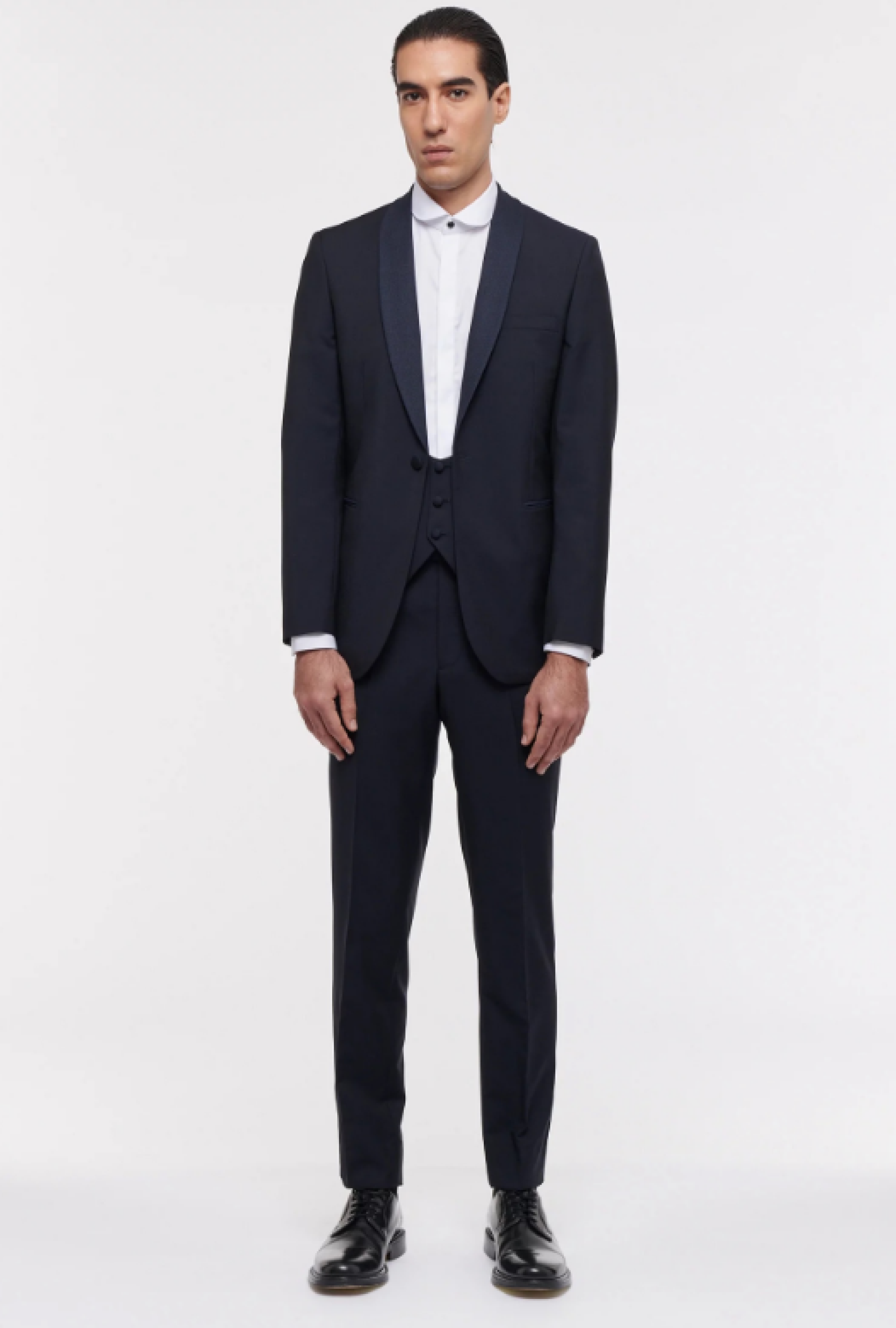 Smoking Deux Pièces Col Natté