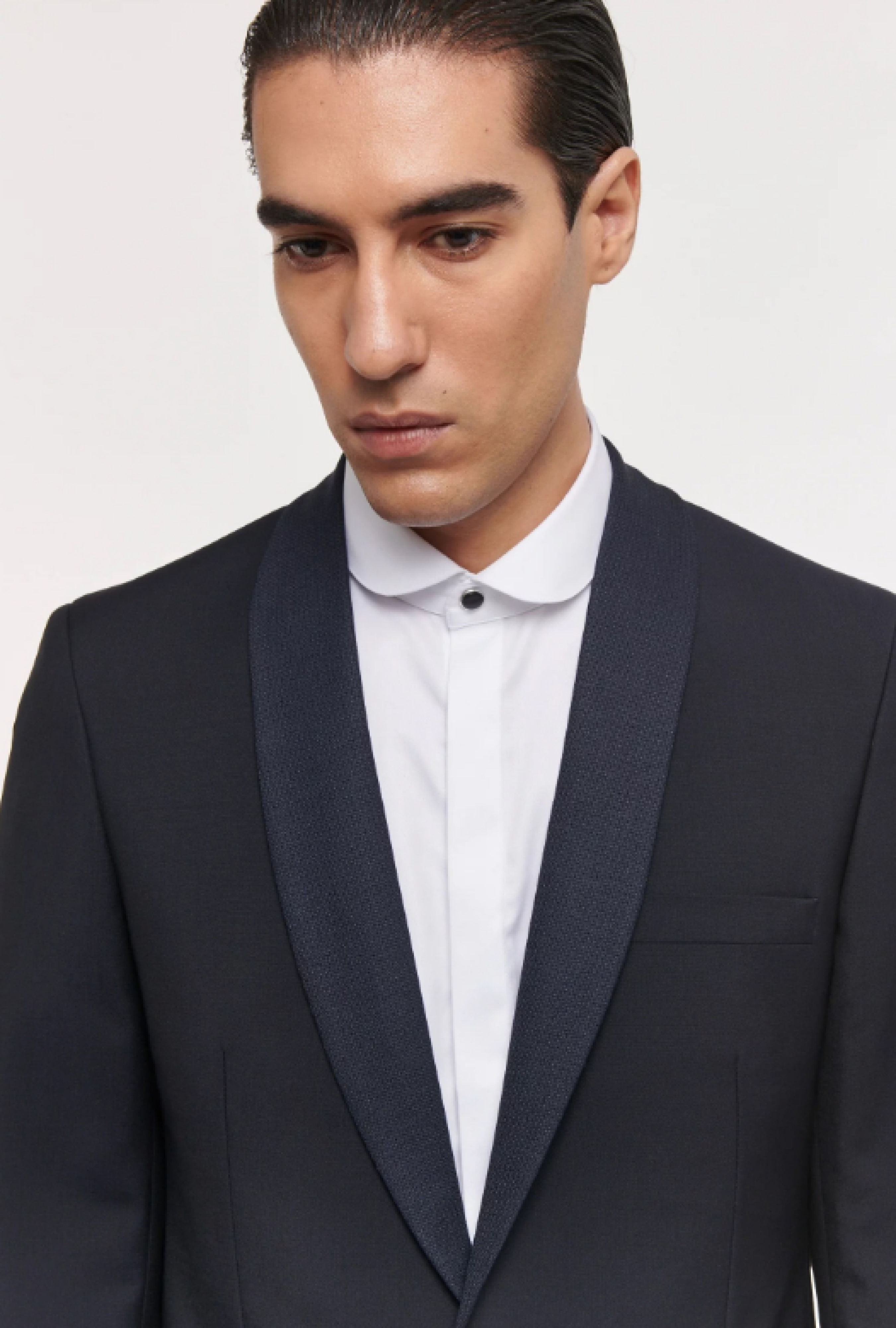 Smoking Deux Pièces Col Natté