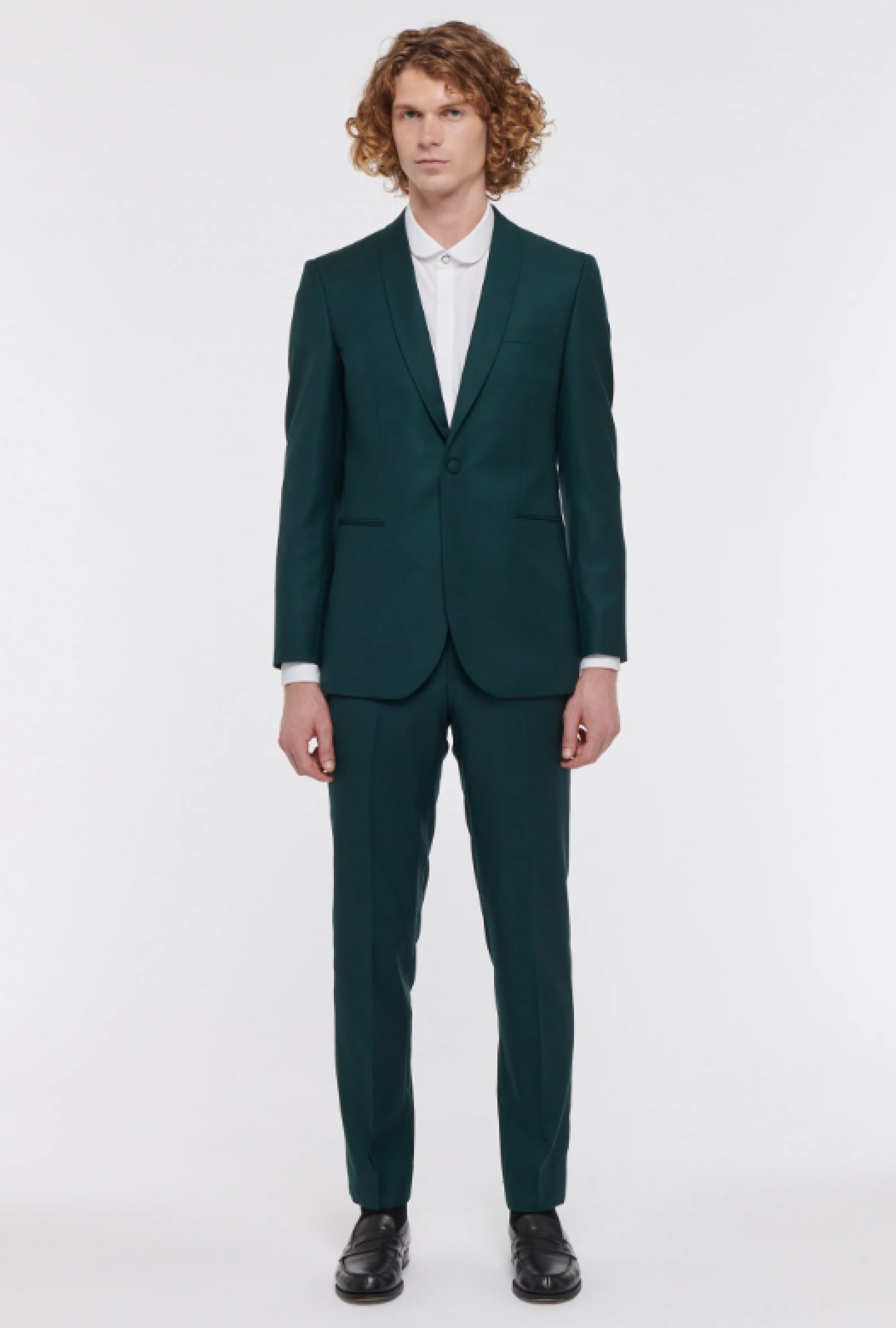 Costume Deux Pièces Vert