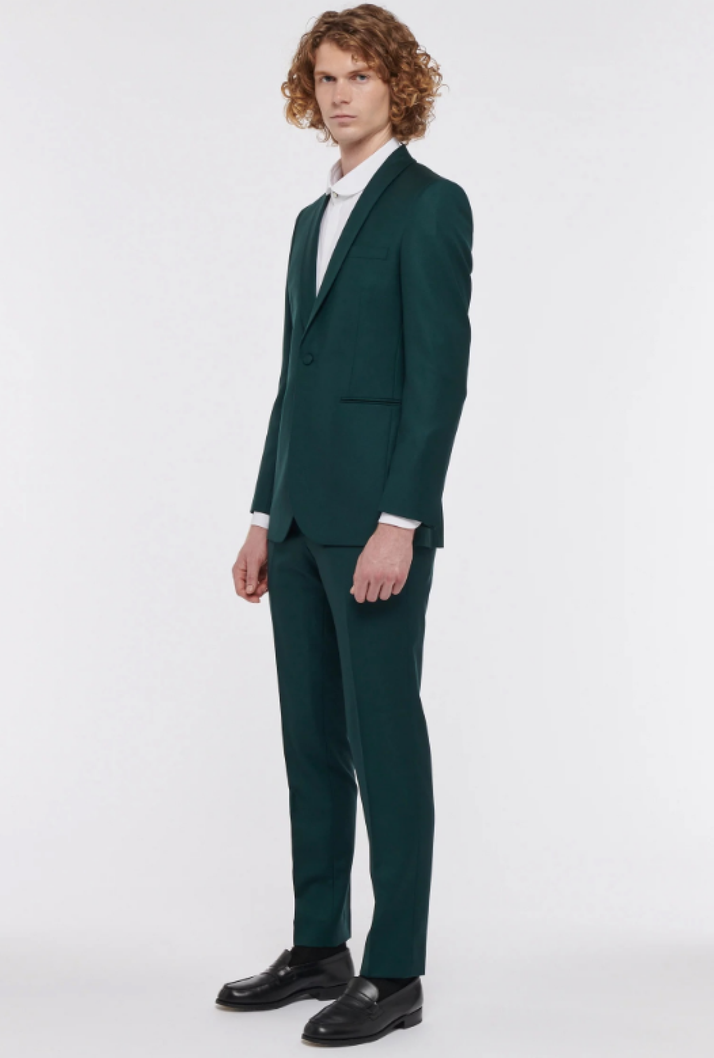 Costume Deux Pièces Vert