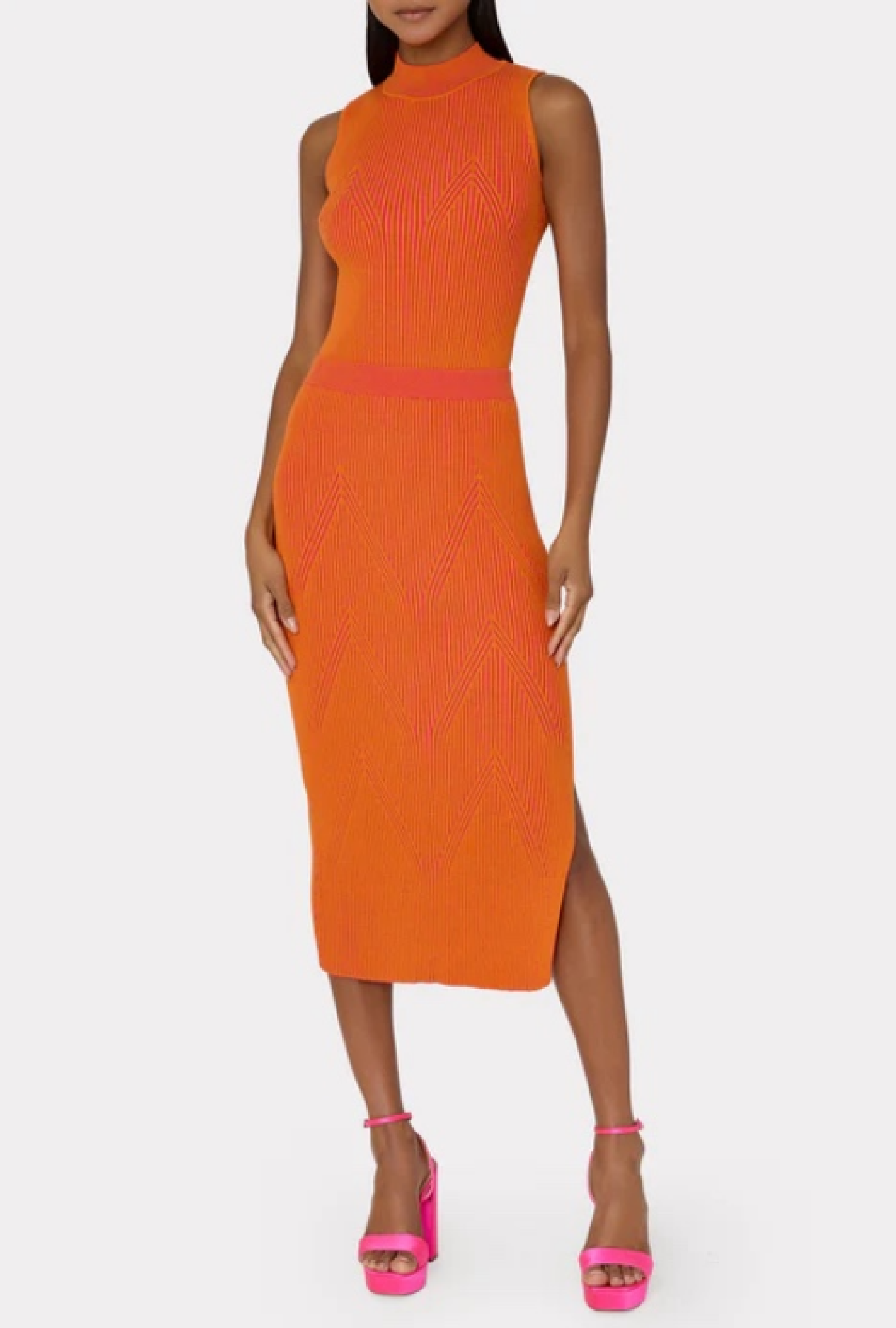 Top Plaited Knit Shell