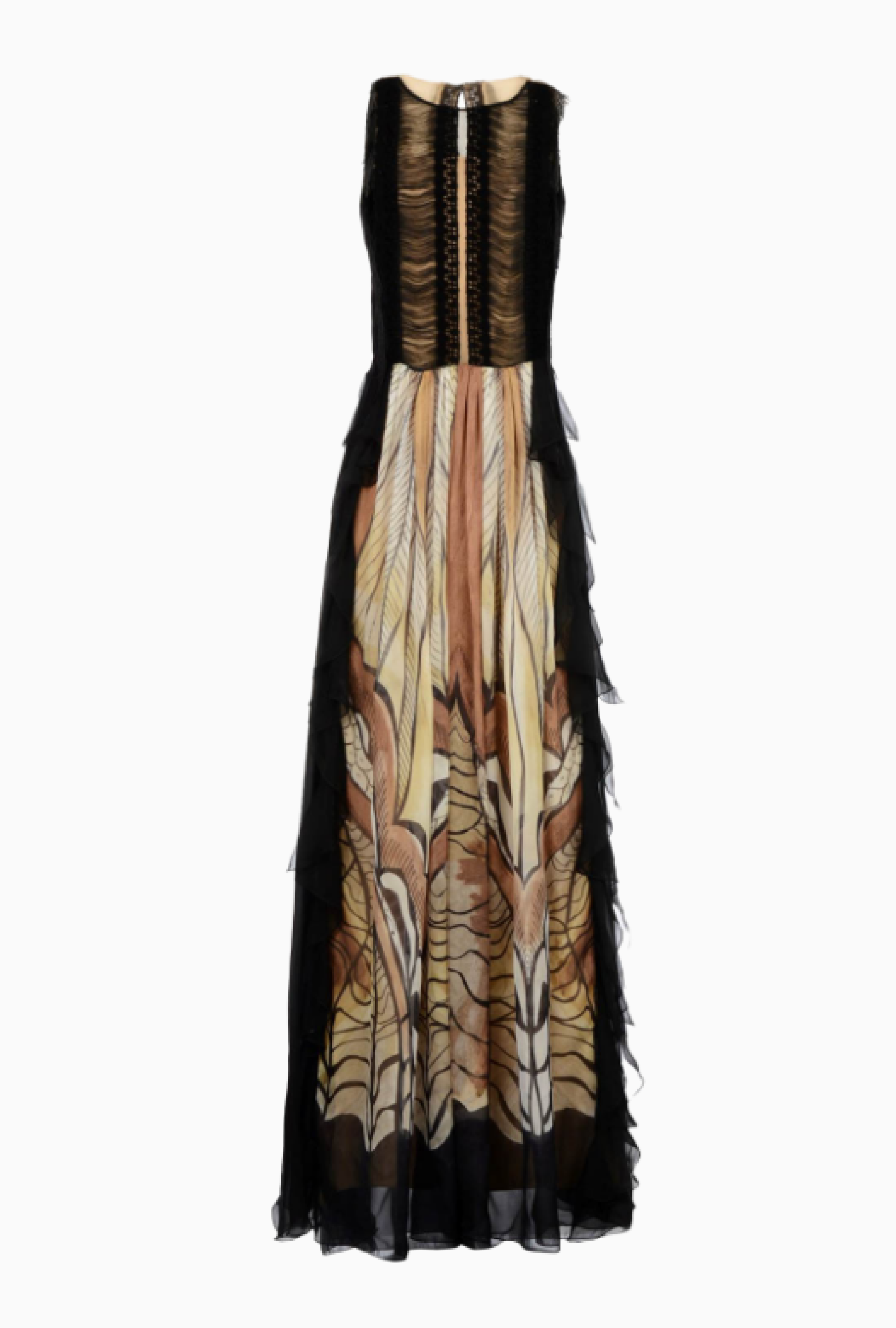 Robe Franges en soie