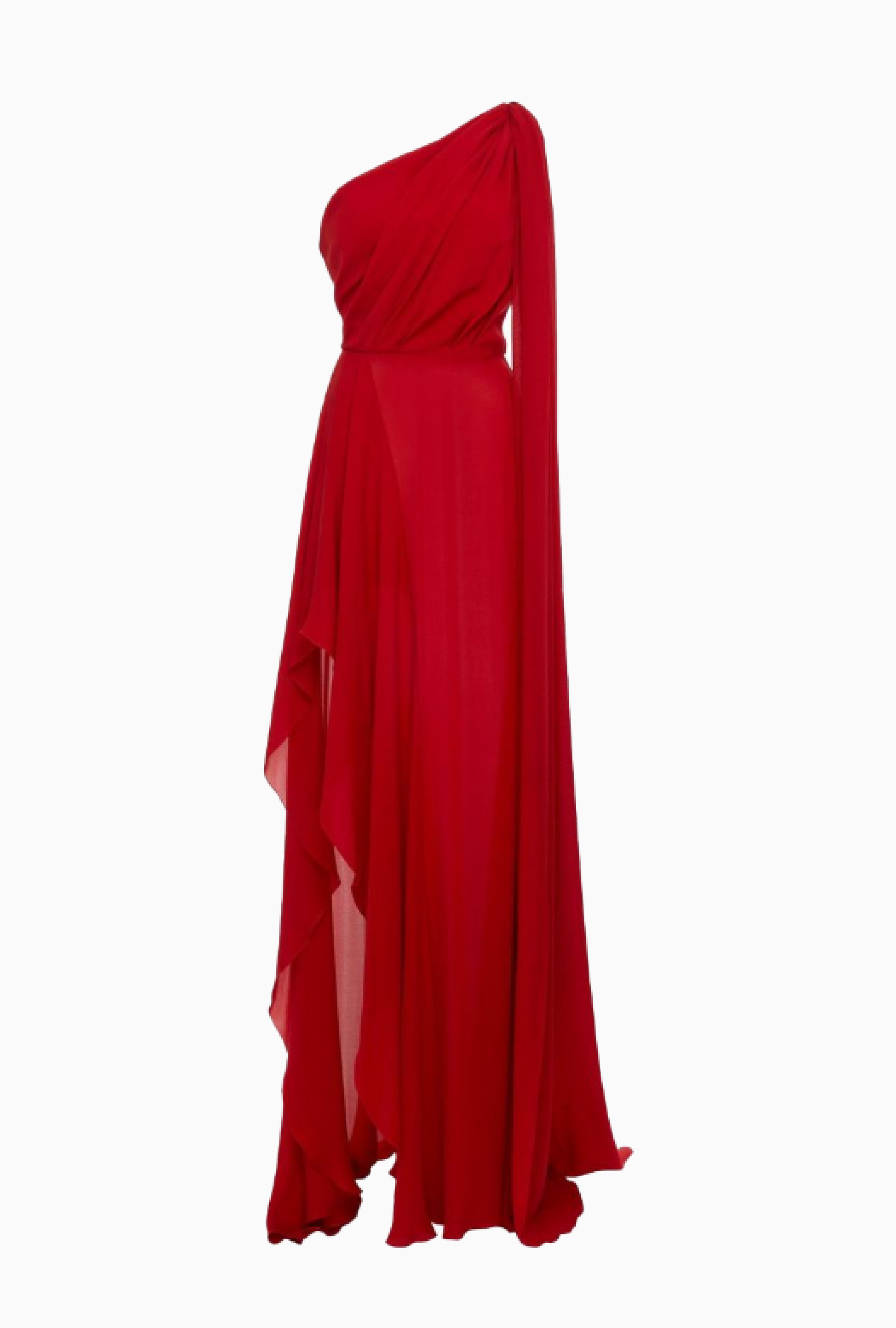 Robe Red Asymetric
