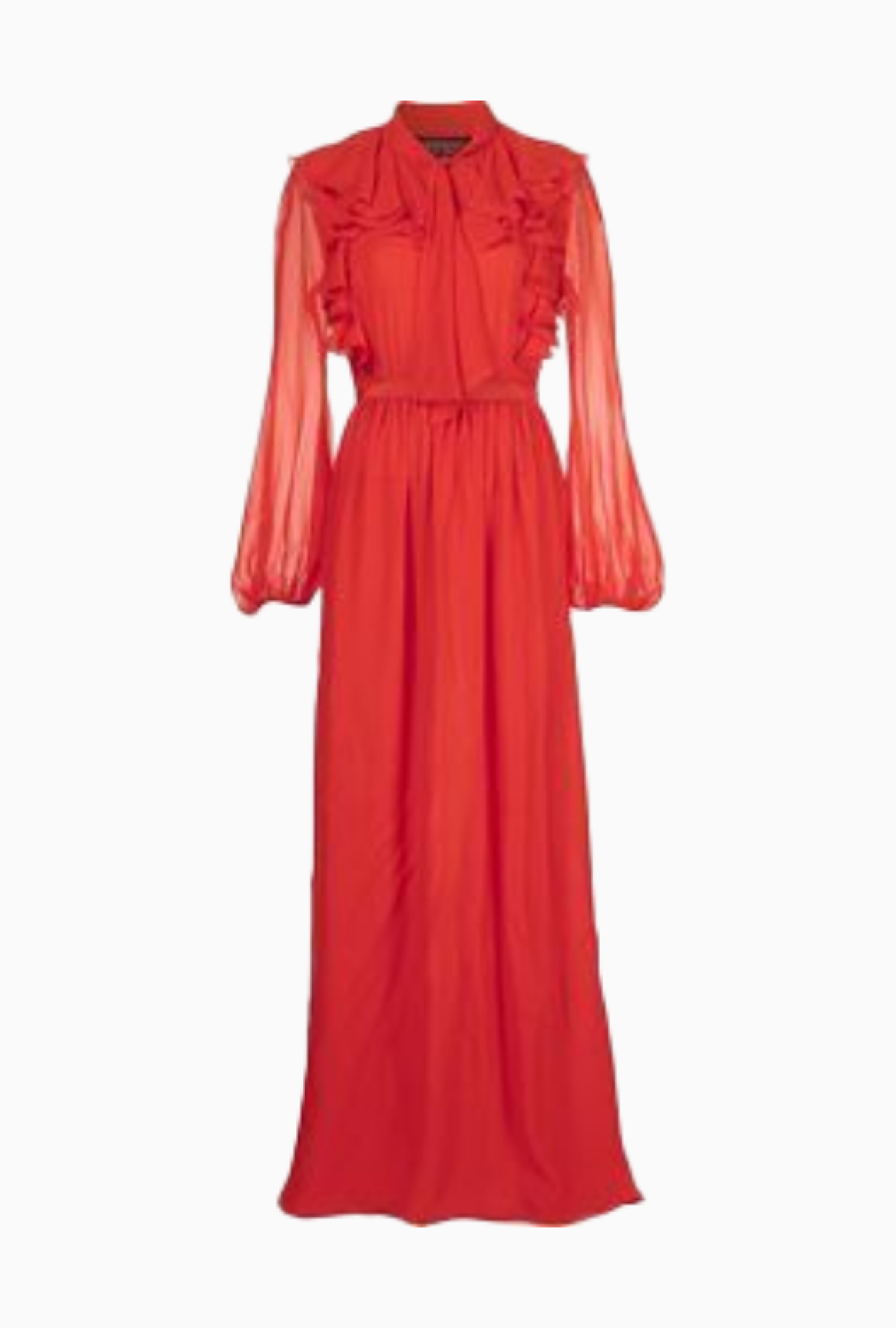 Robe Red Silk