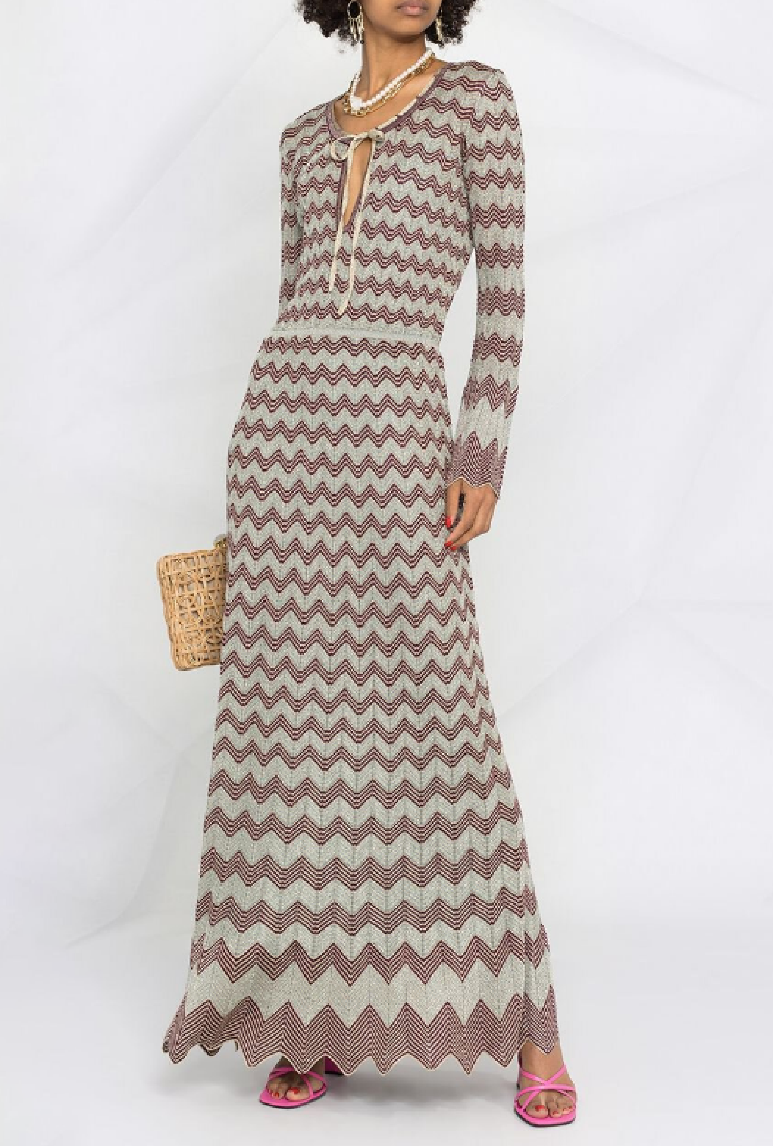 Robe Zig Zag Knit