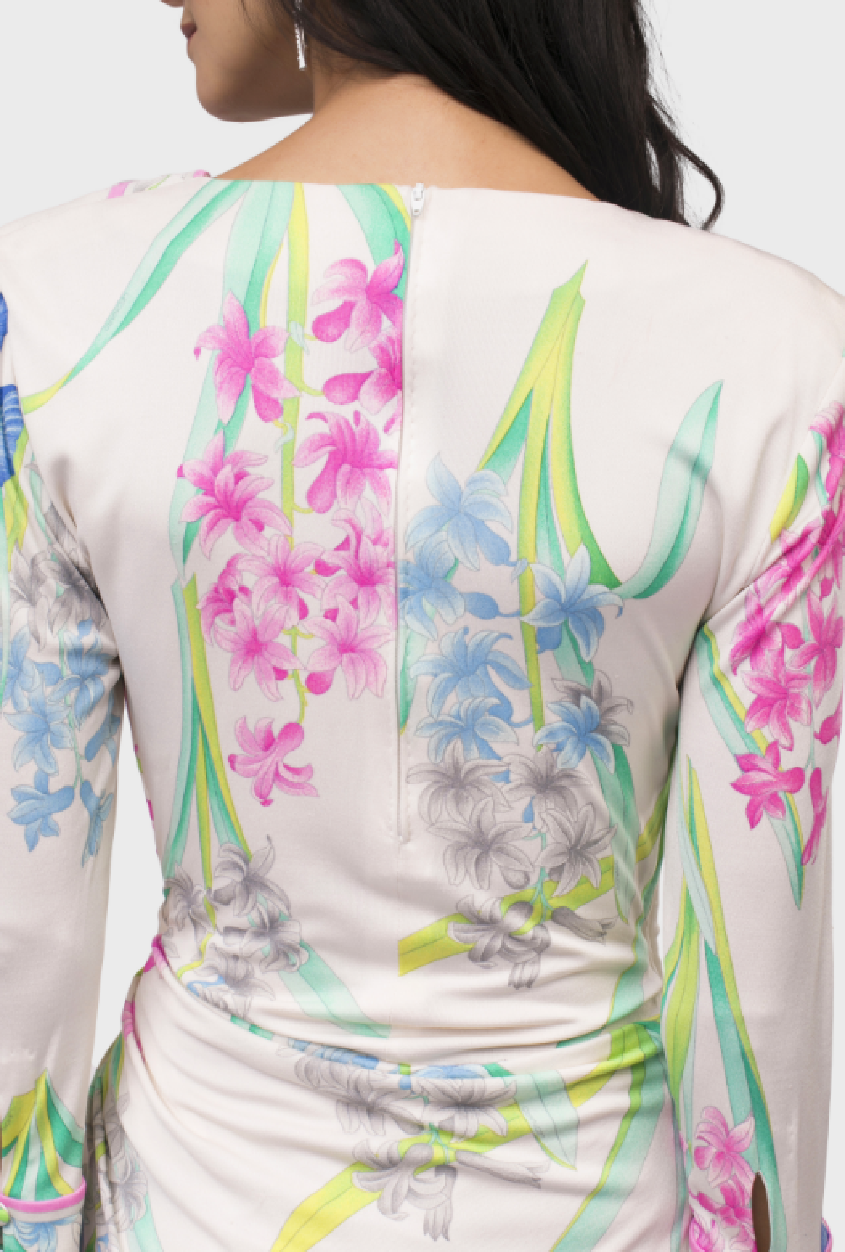 Robe Florale Blanche