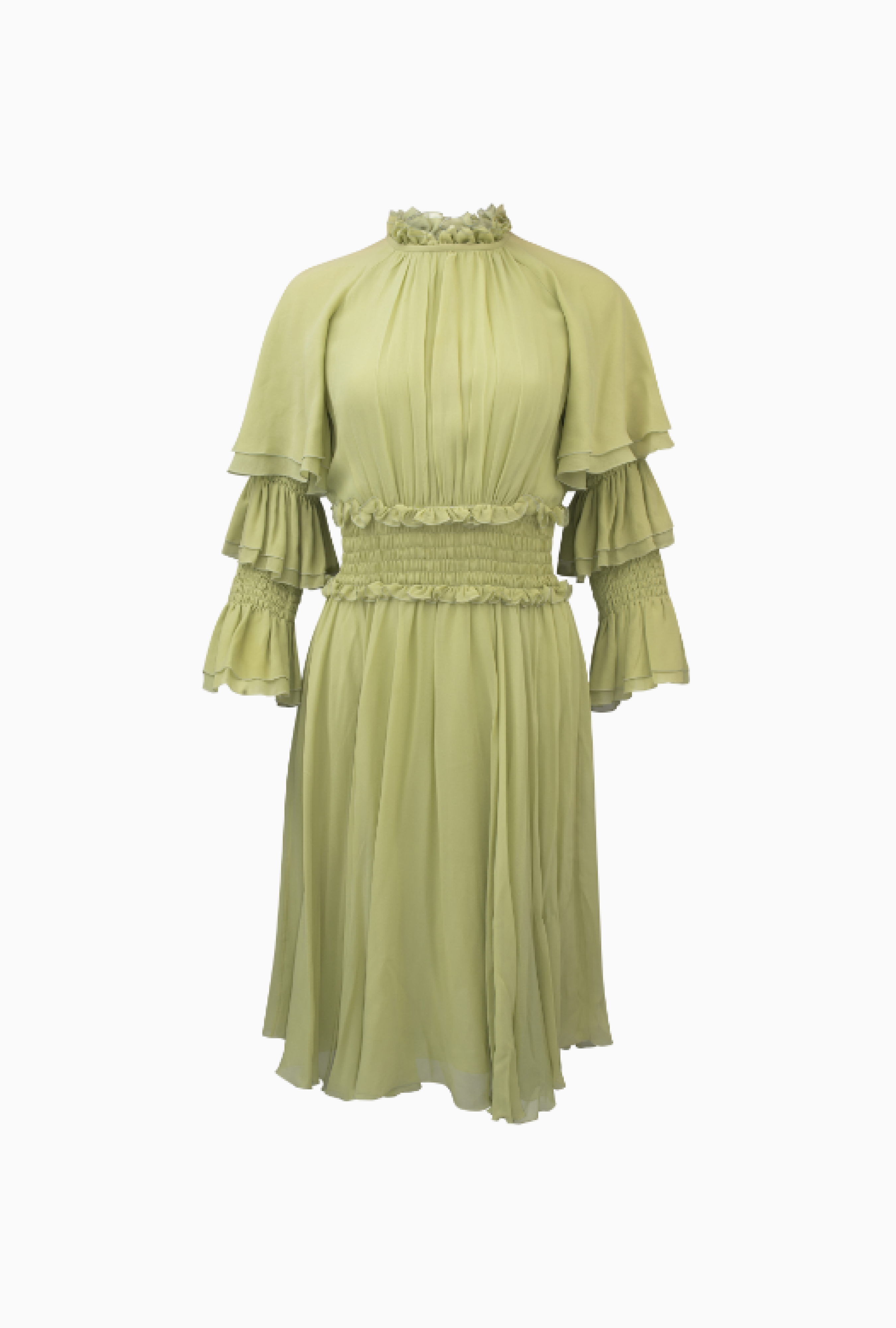 Robe Tiered Silk