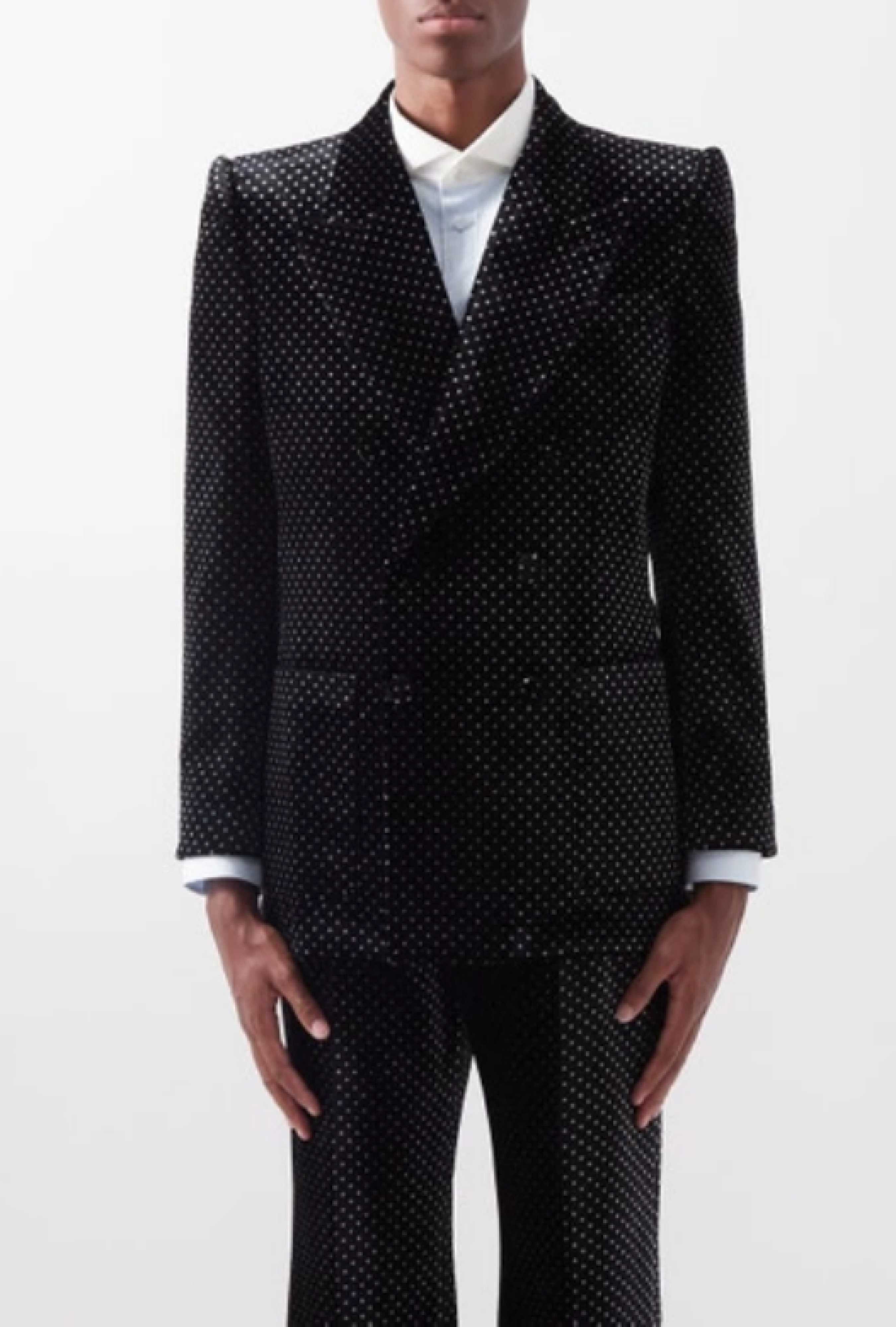 Veste Polka Dot Noir