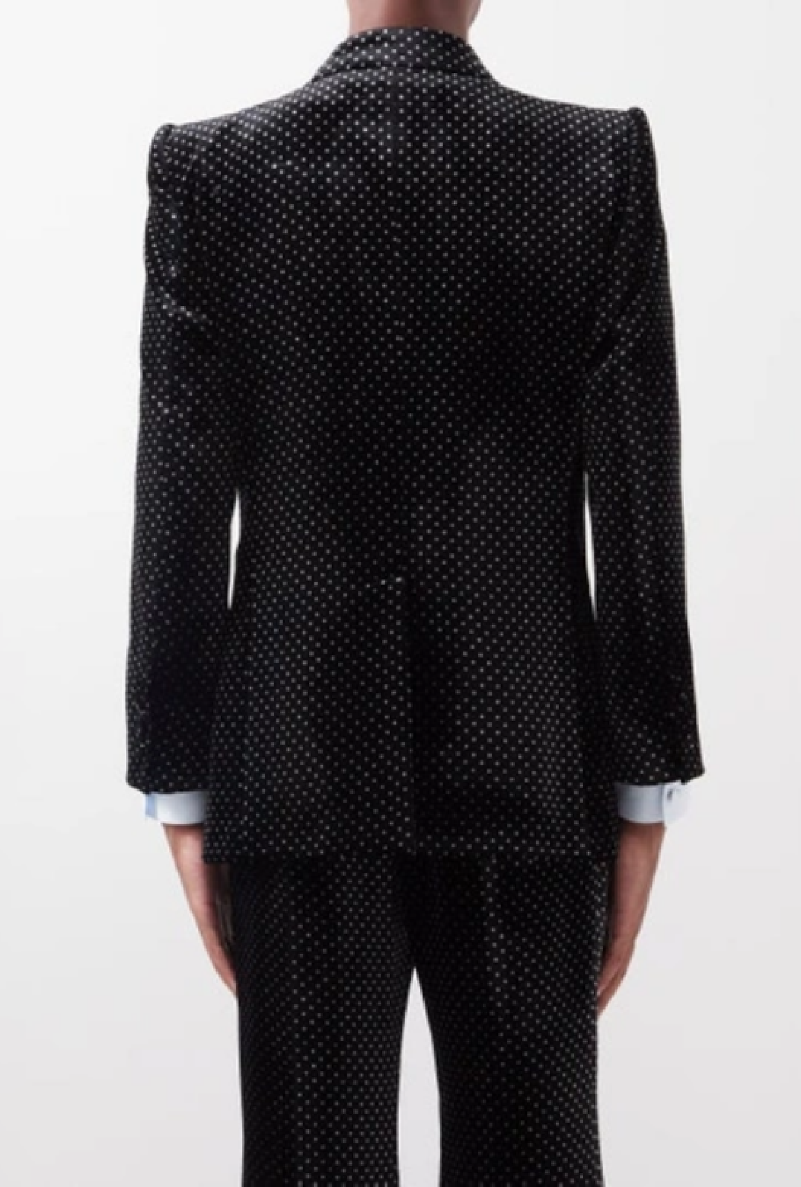 Veste Polka Dot Noir