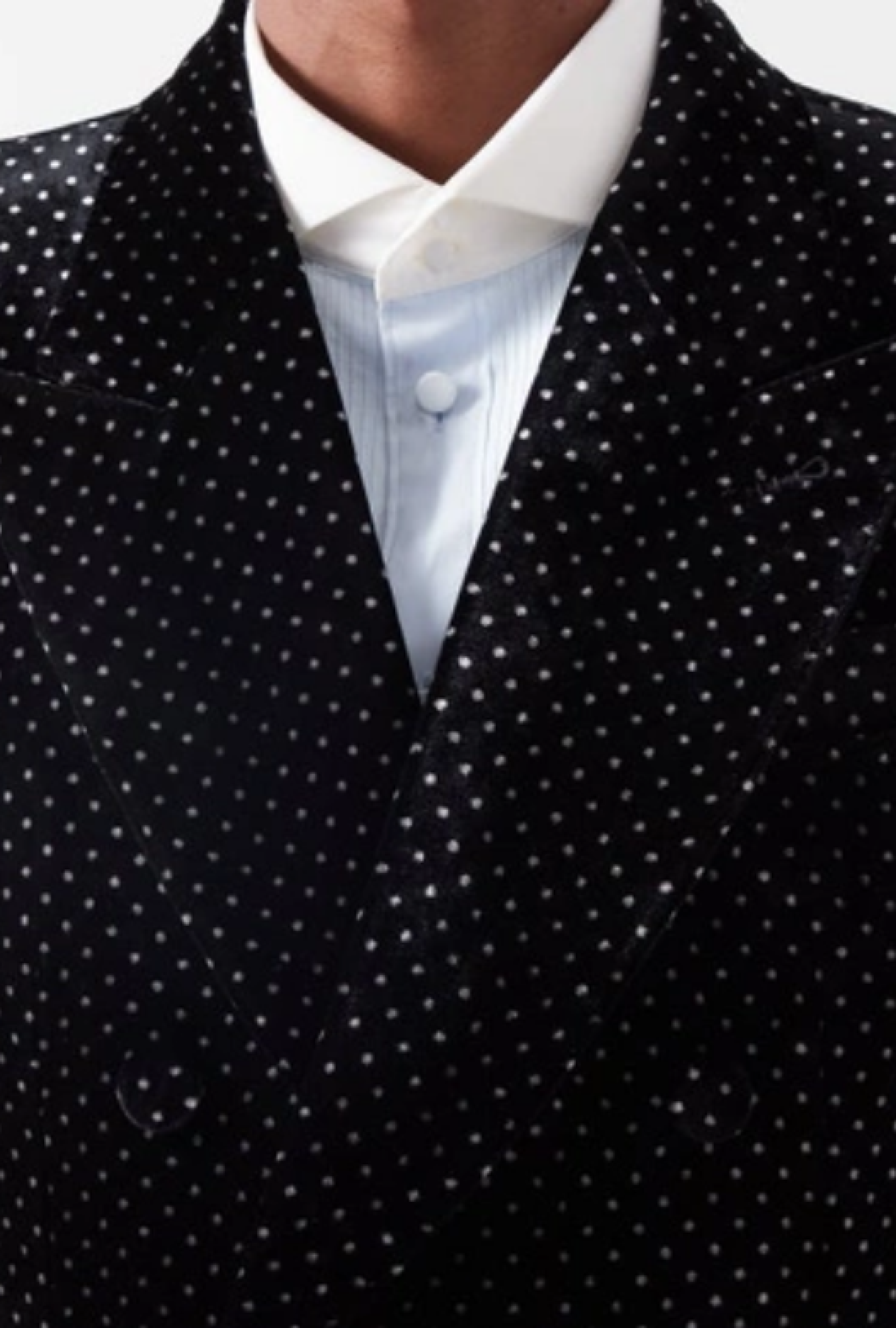 Veste Polka Dot Noir