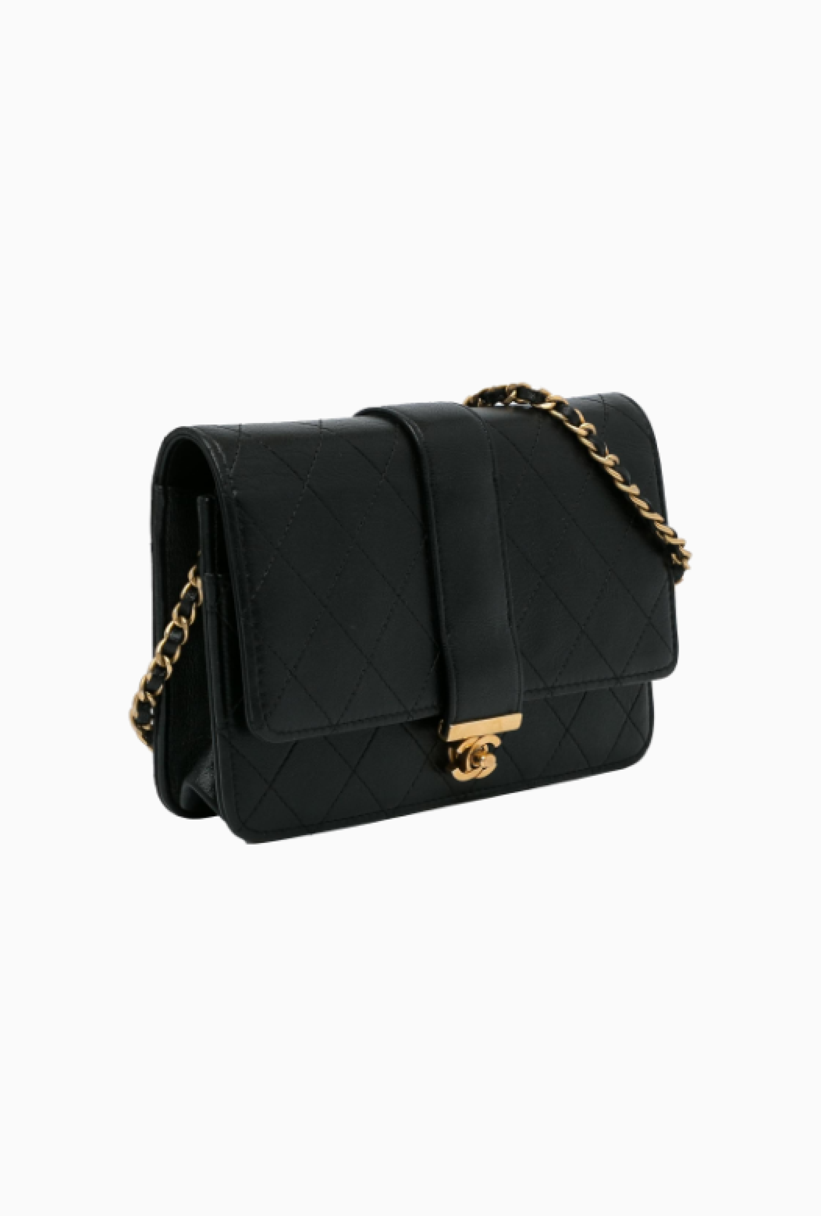 Sac On Chain Lamb Leather