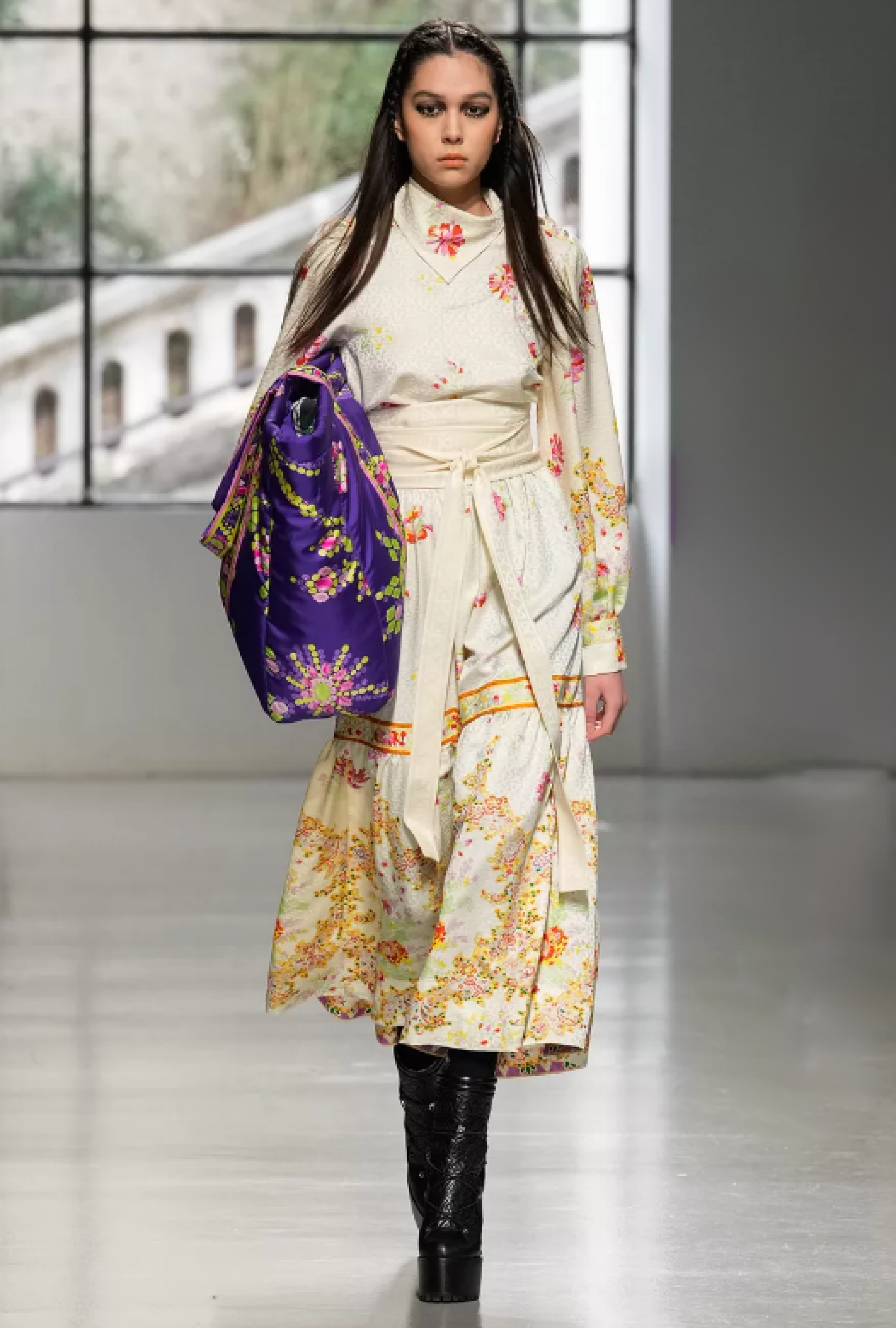 Ensemble Eskimo Fleurs