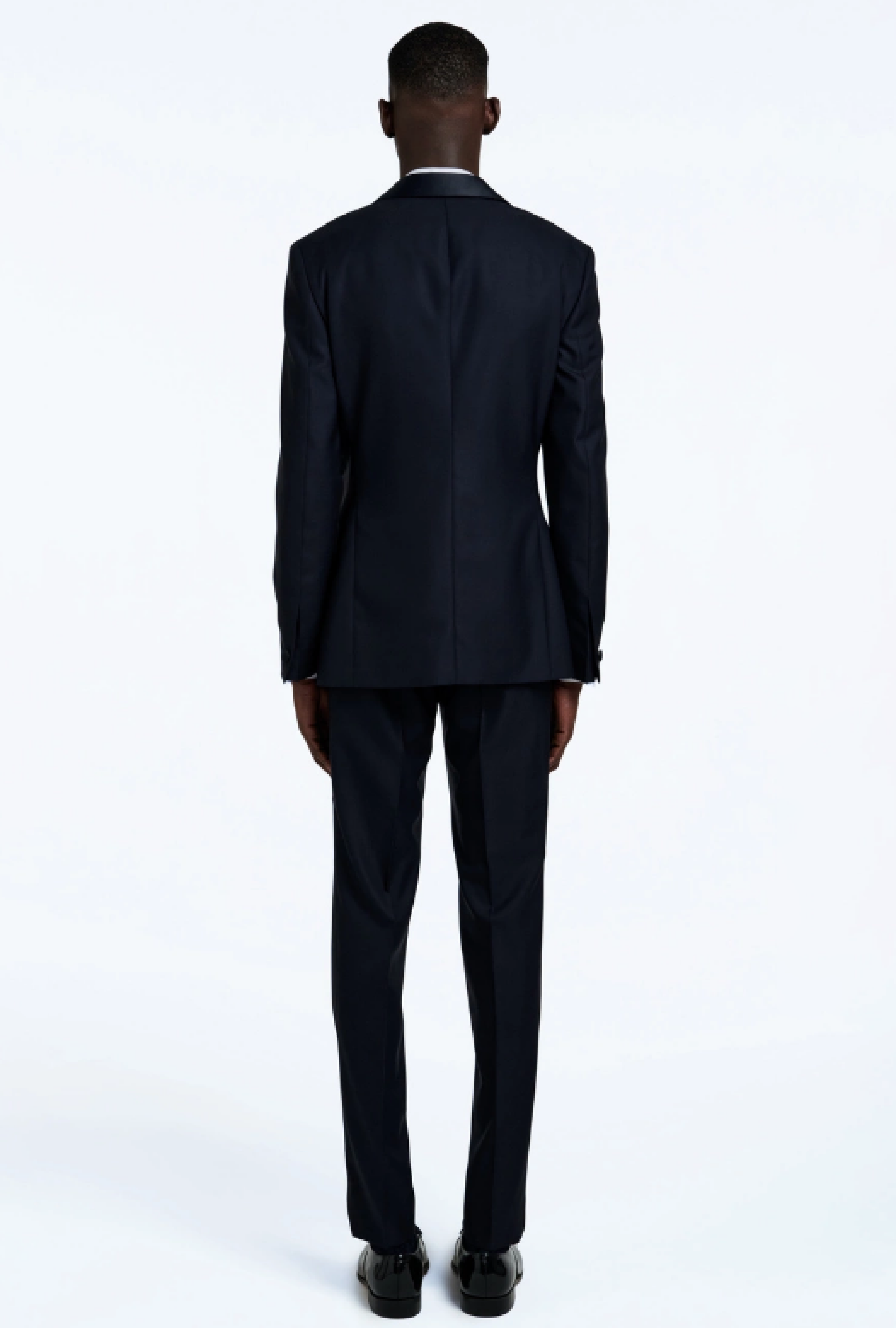 Smoking Blue Chic Satin