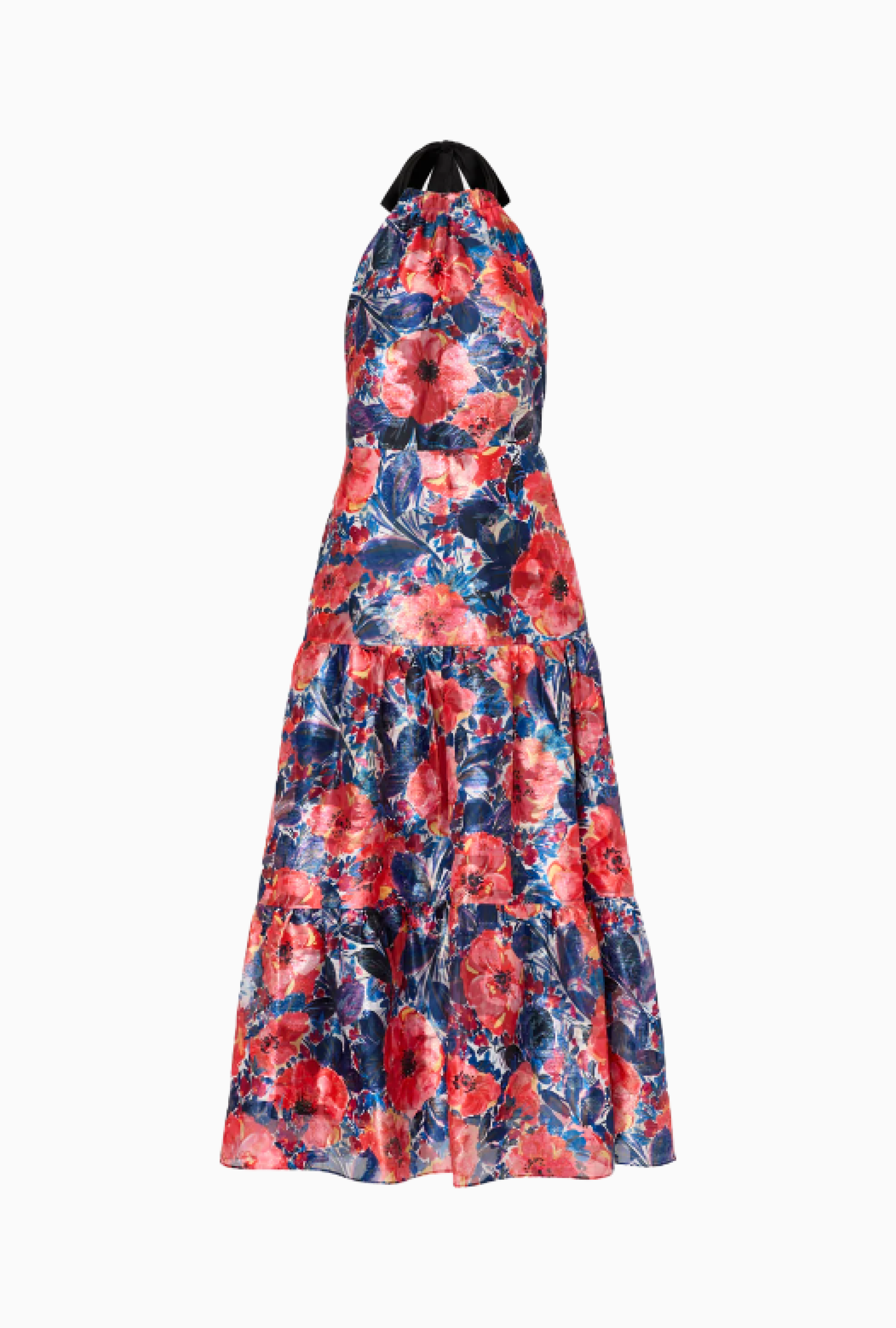 Robe Hayden Watercolor Poppy Jacquard