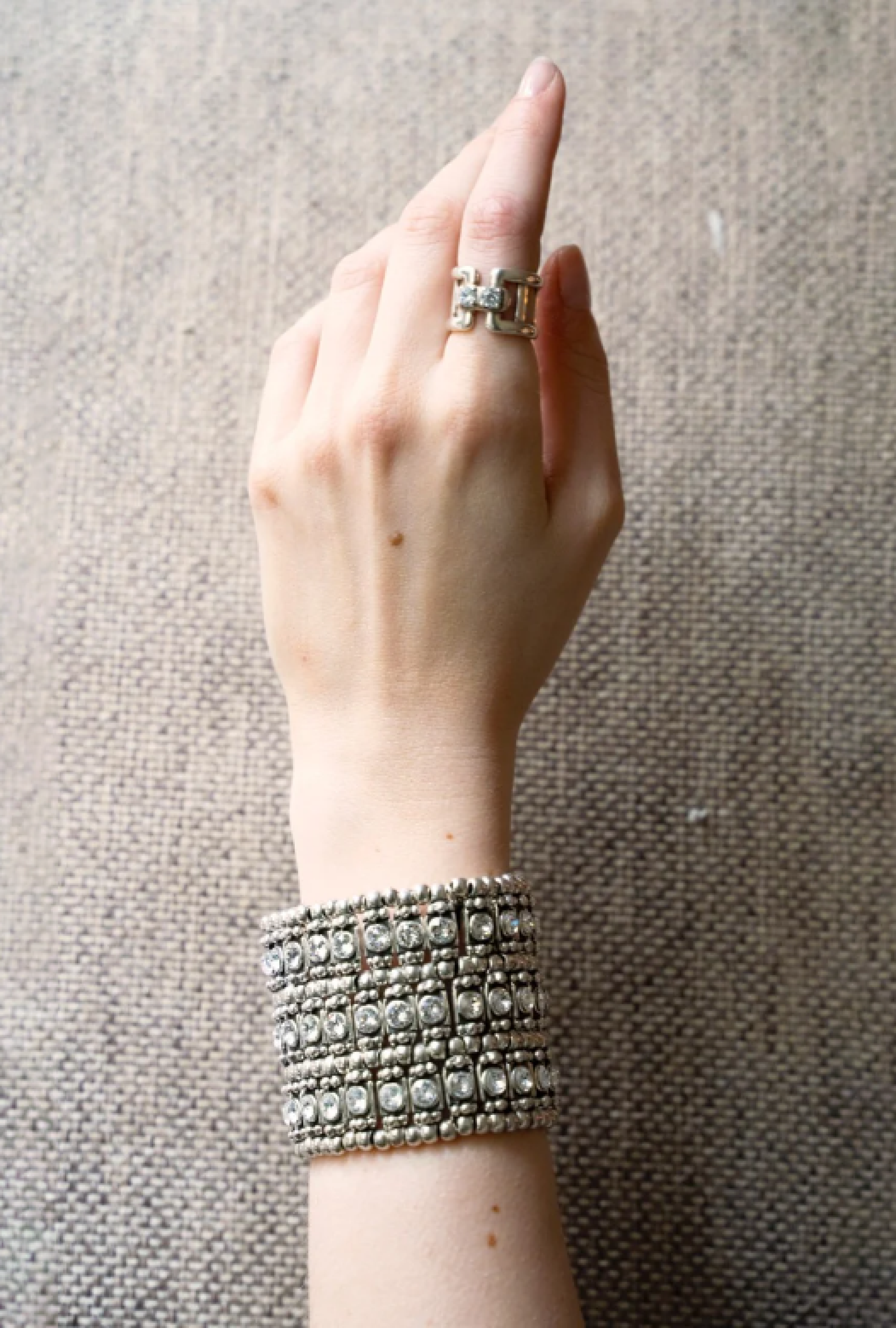 Manchette Roselyne 3 rangs