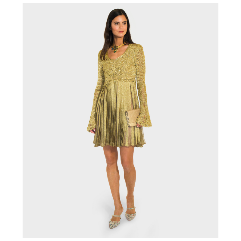 Robe Alberta Ferretti Golden