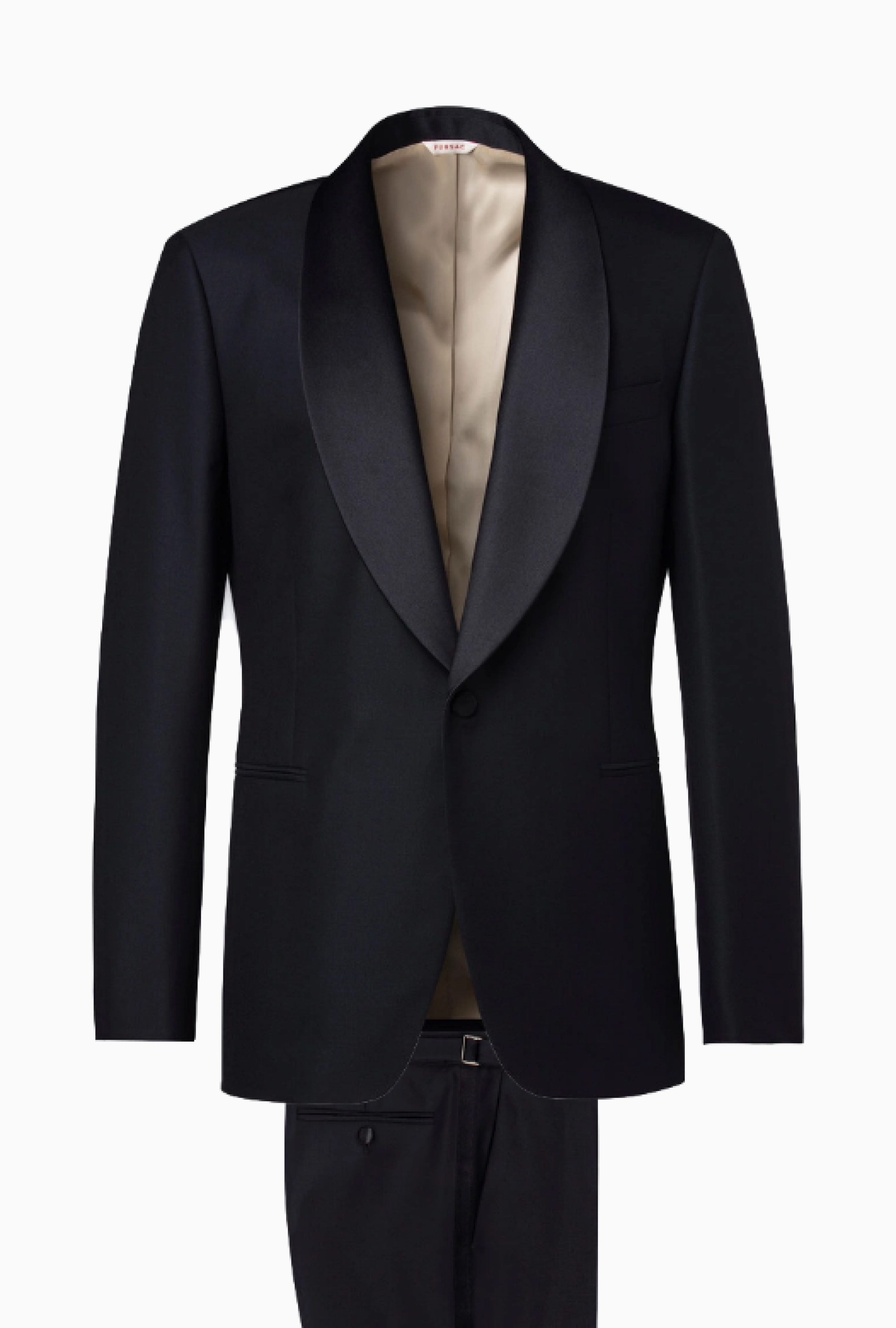 Smoking Noir Doublure Beige