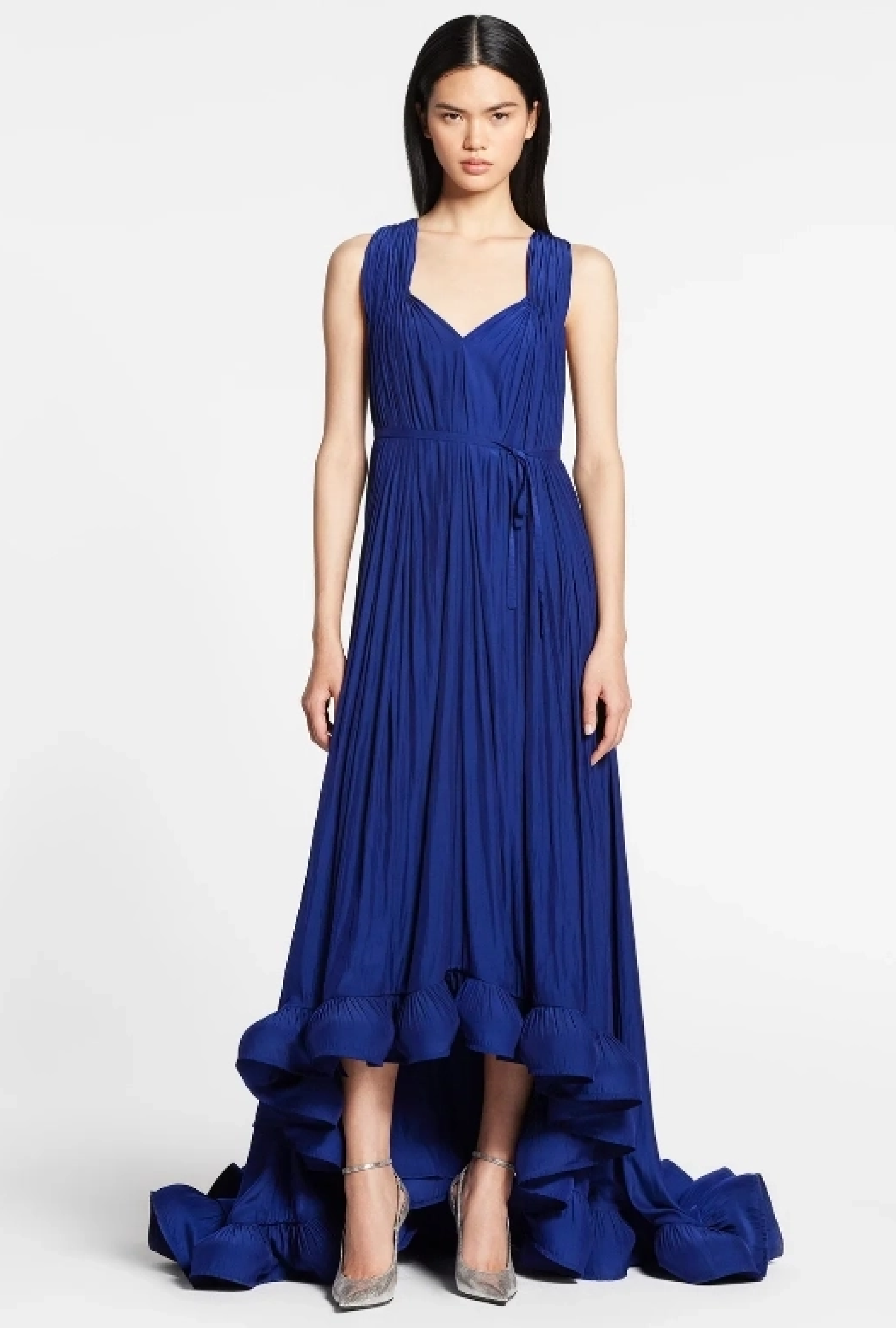 Robe Charmeuse Indigo