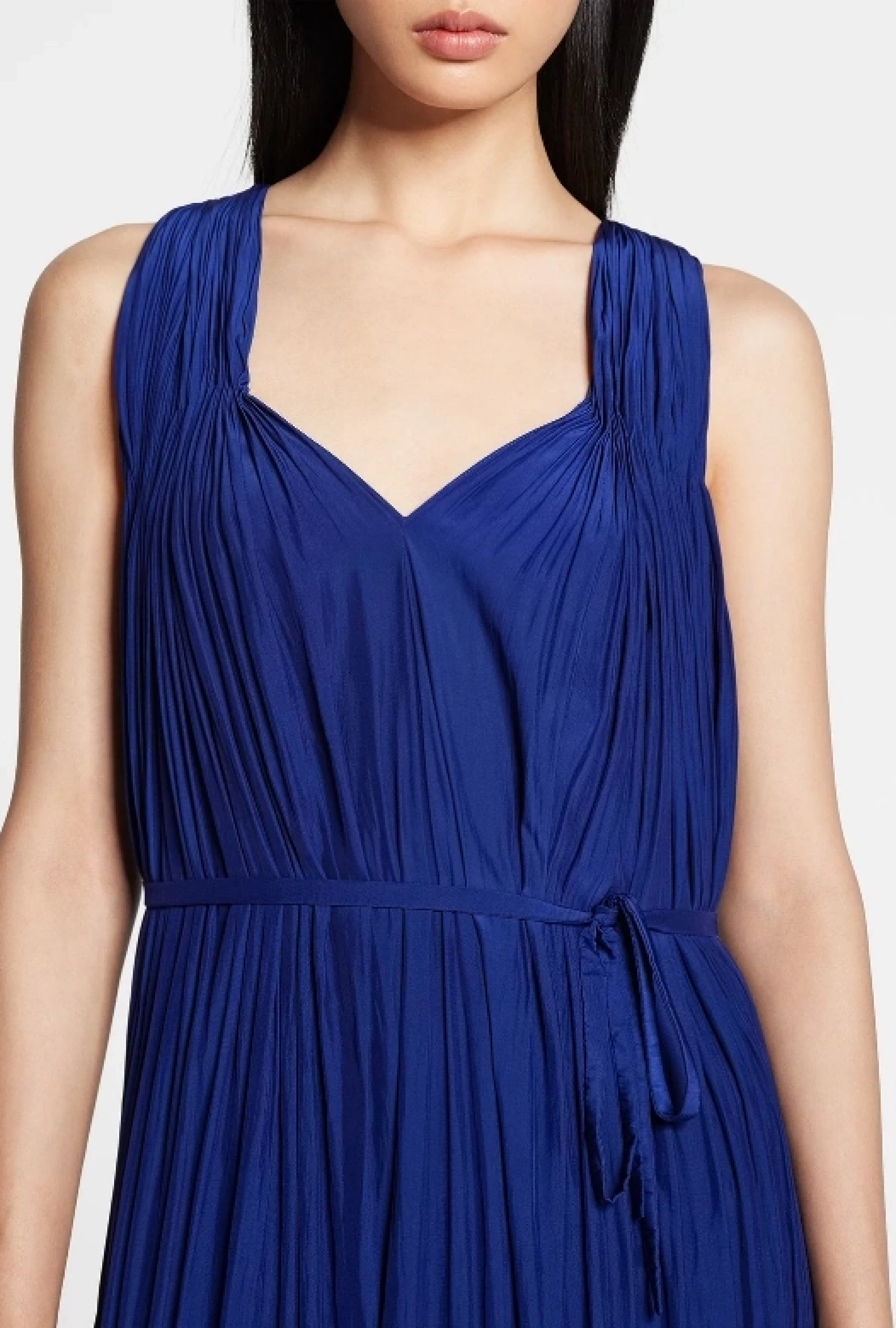 Robe Charmeuse Indigo