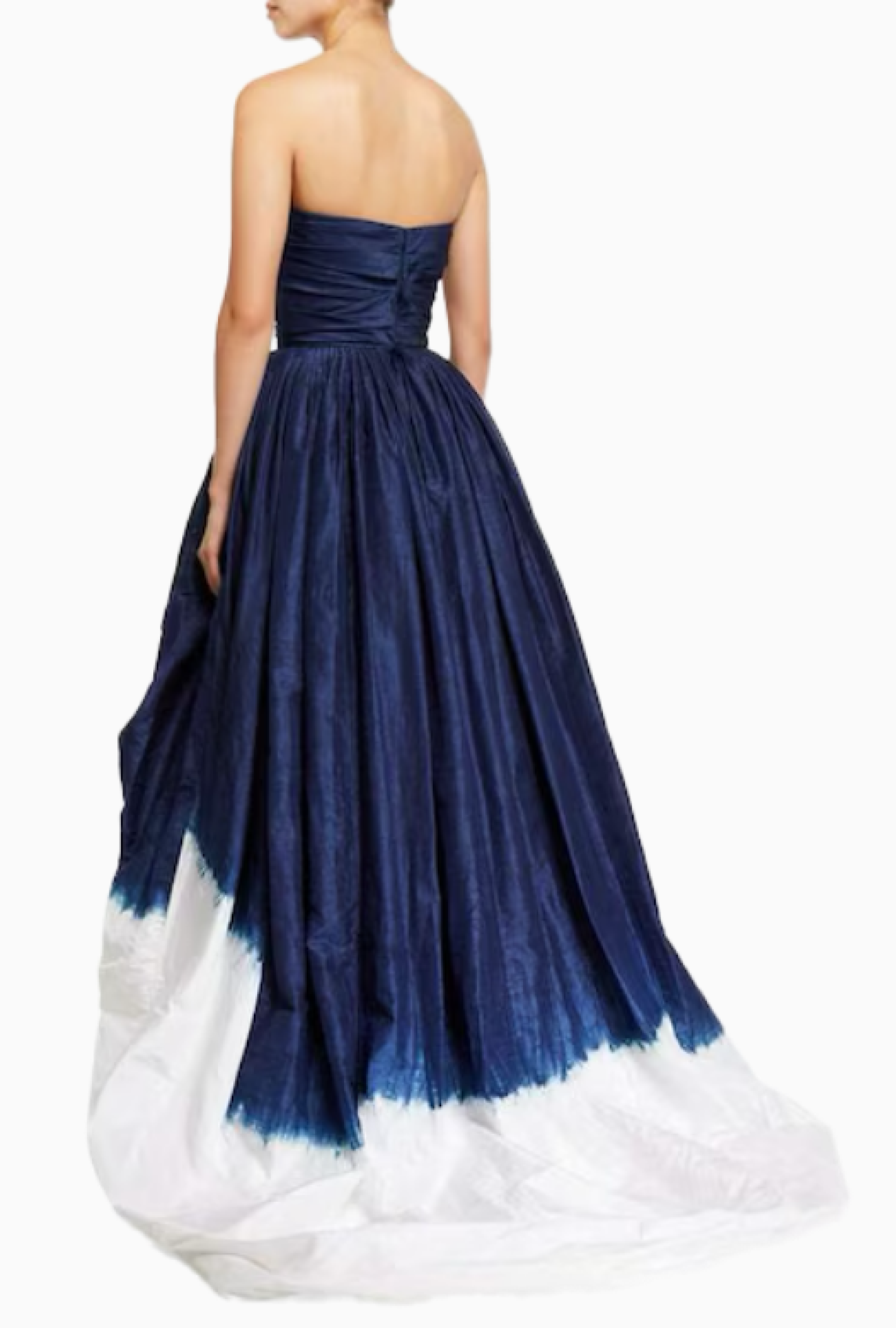 Robe Tie And Dye Blue And White Pre Spring 2019