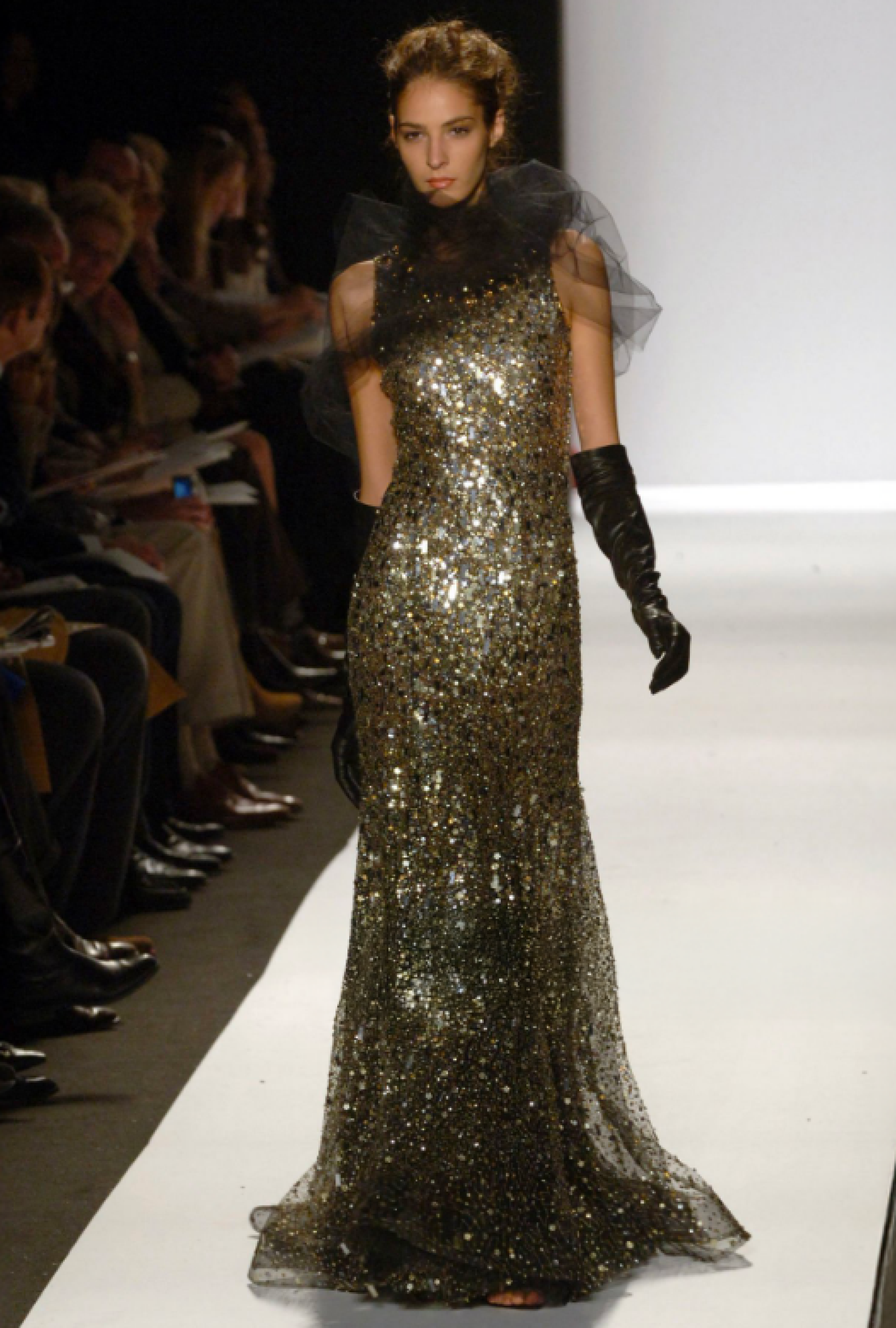 Robe Gold Sequin Runway fall 2006