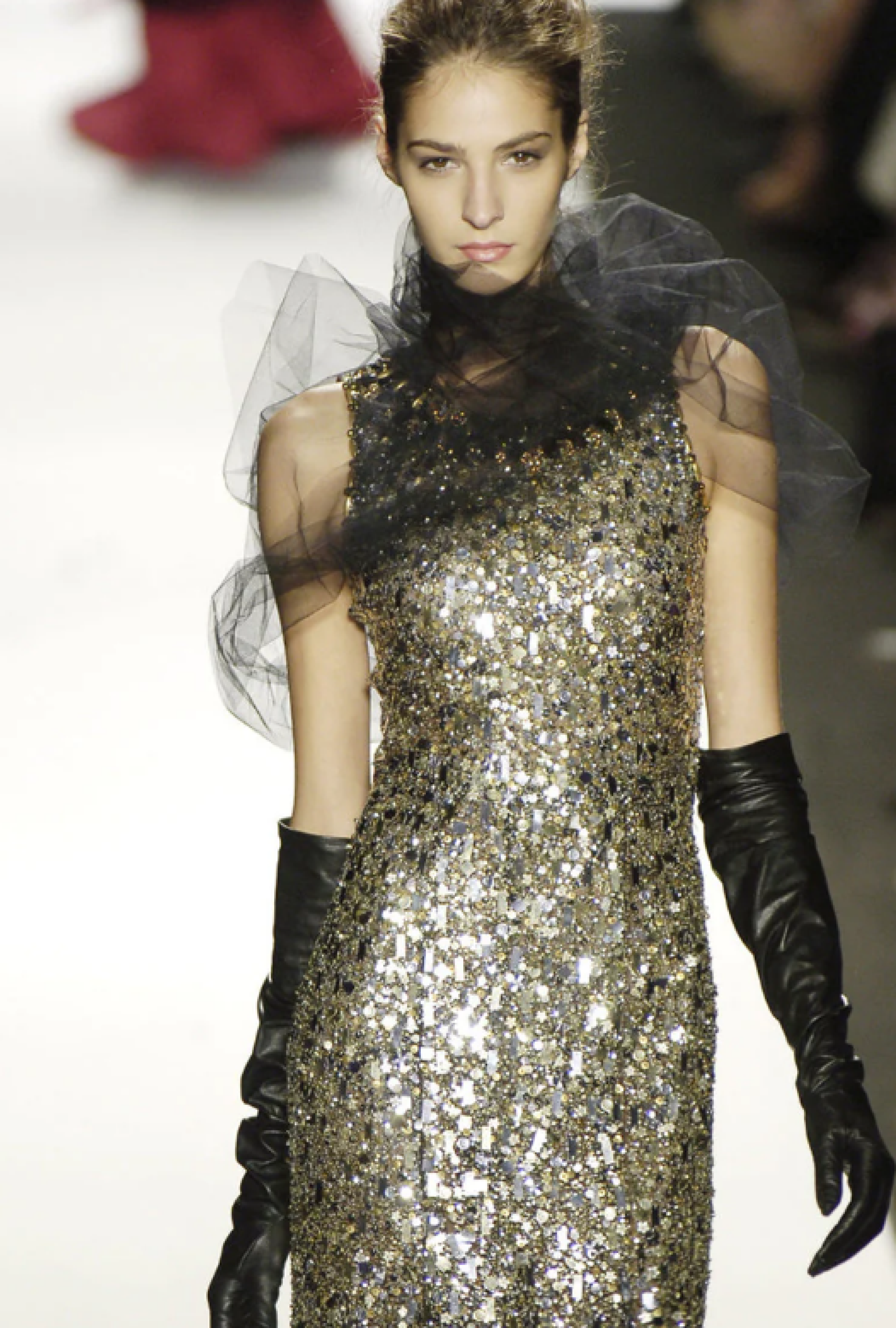 Robe Gold Sequin Runway fall 2006