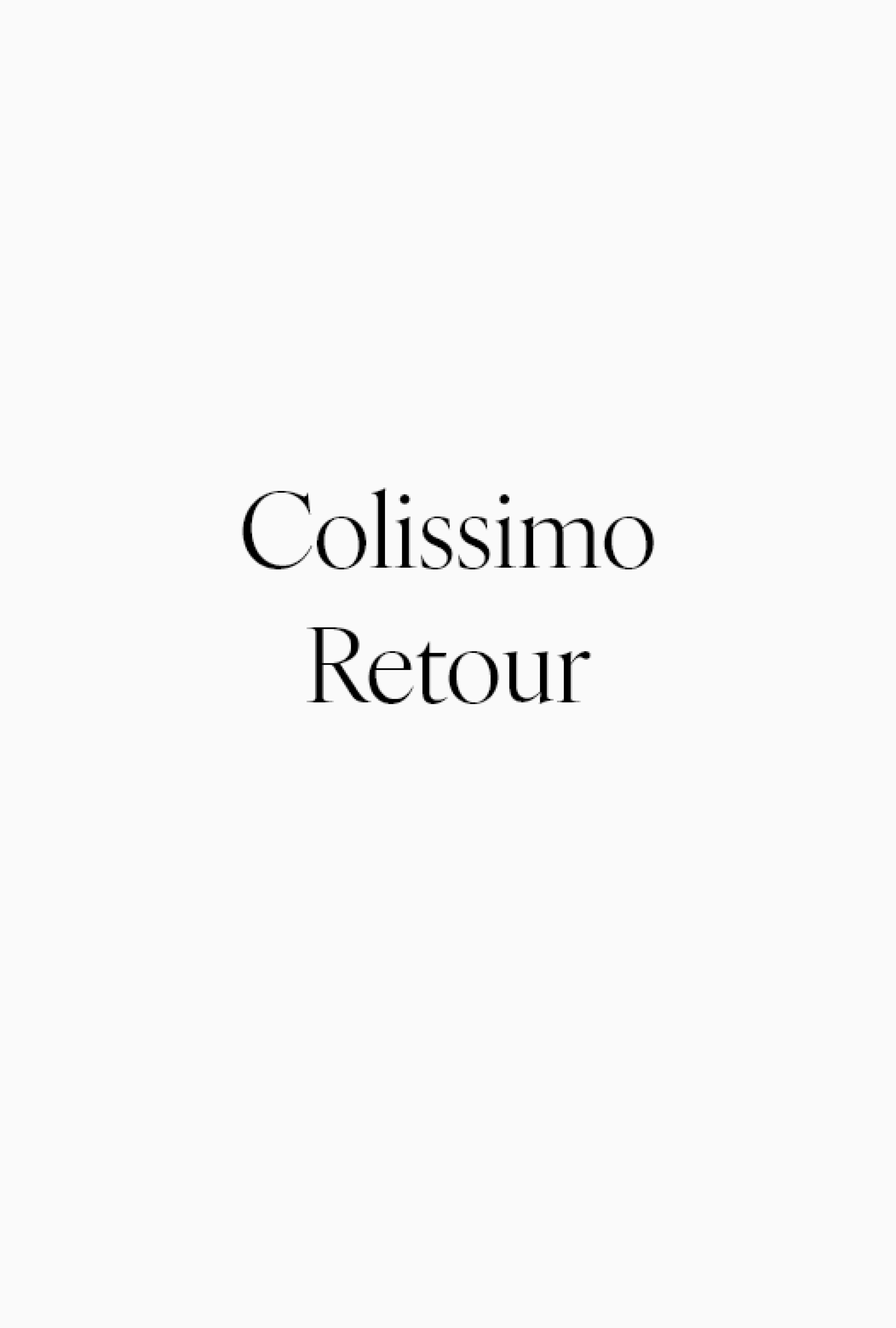 Colissimo Retour