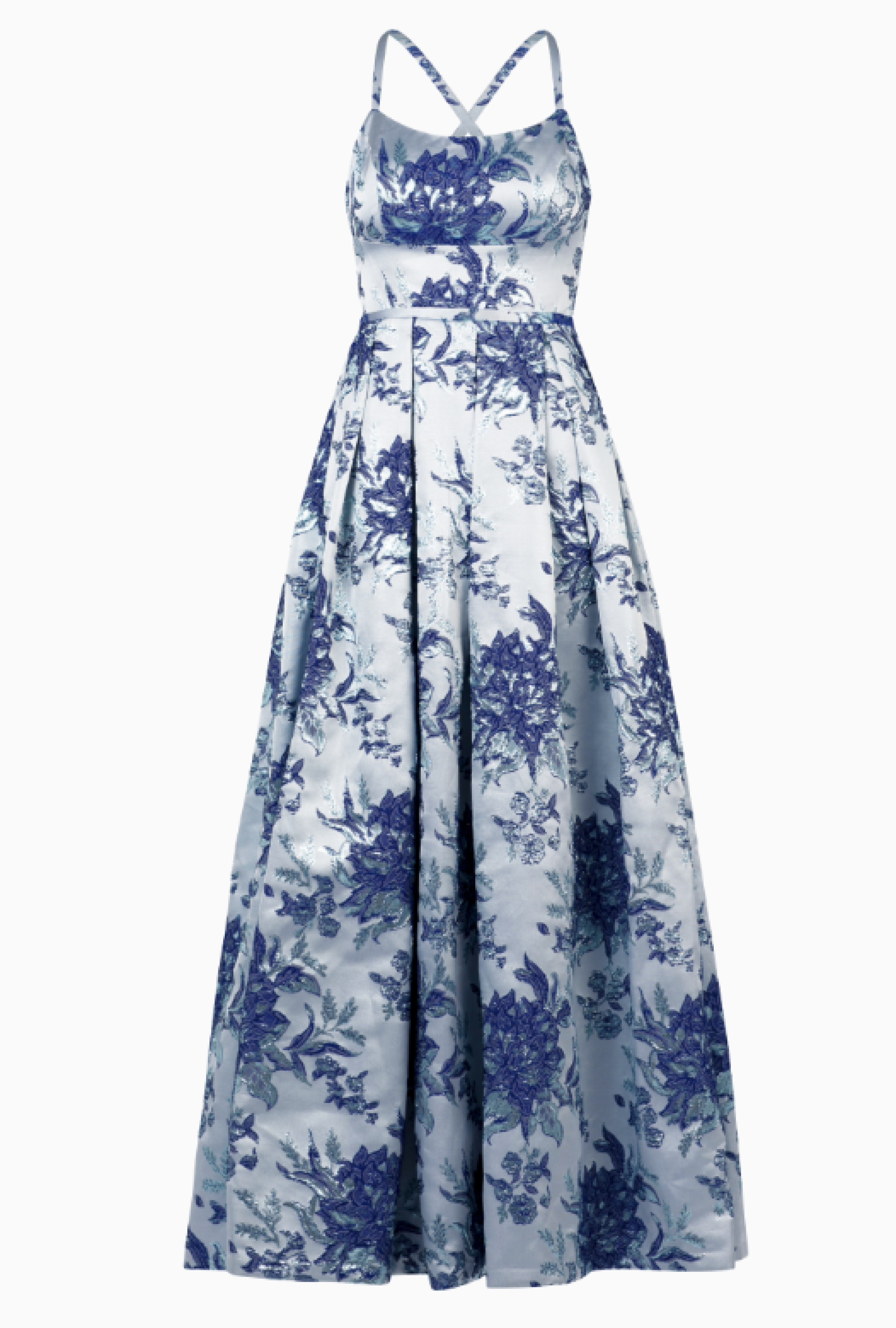 Robe Floral Bleu