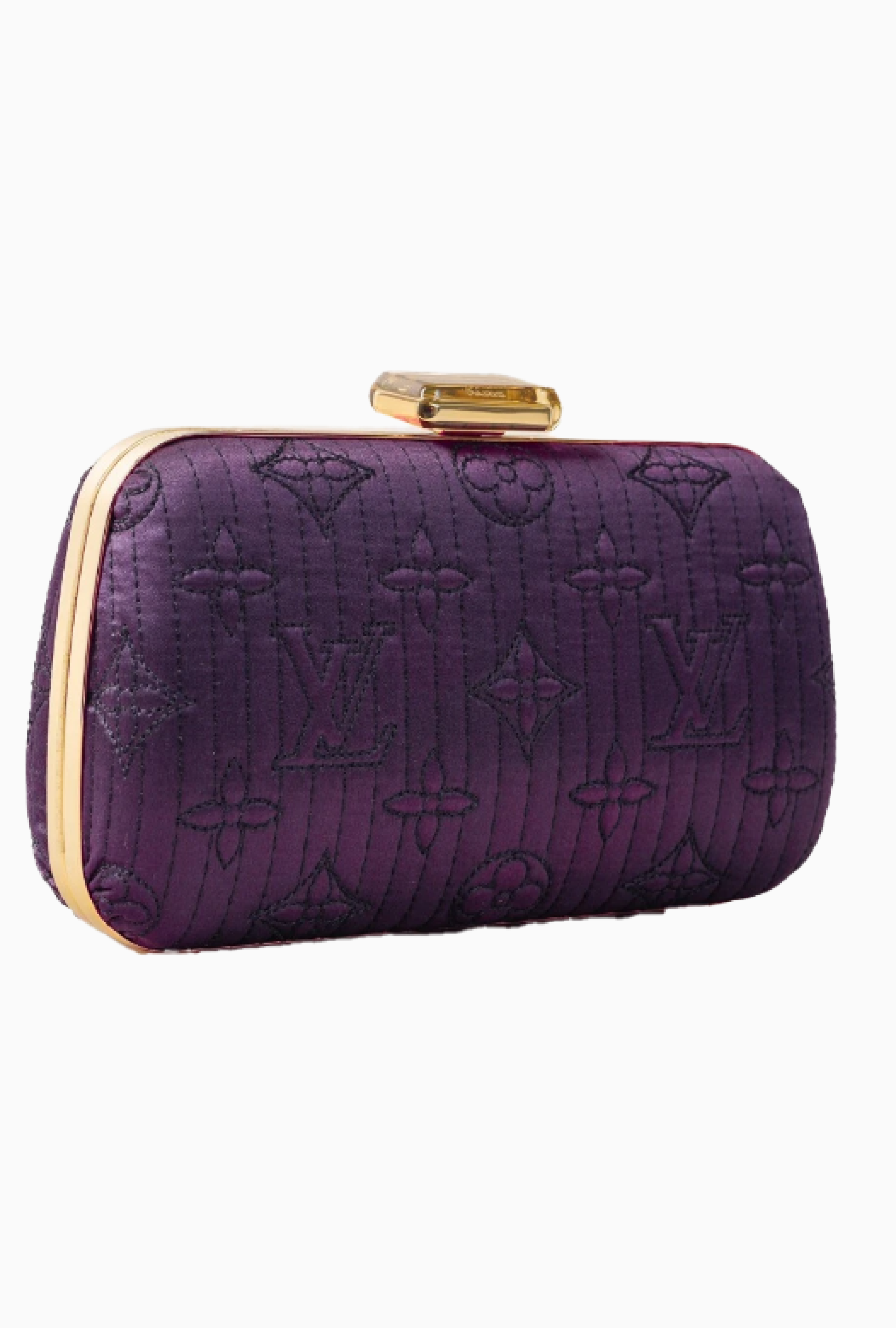 Sac Minaudière Plum Monogram