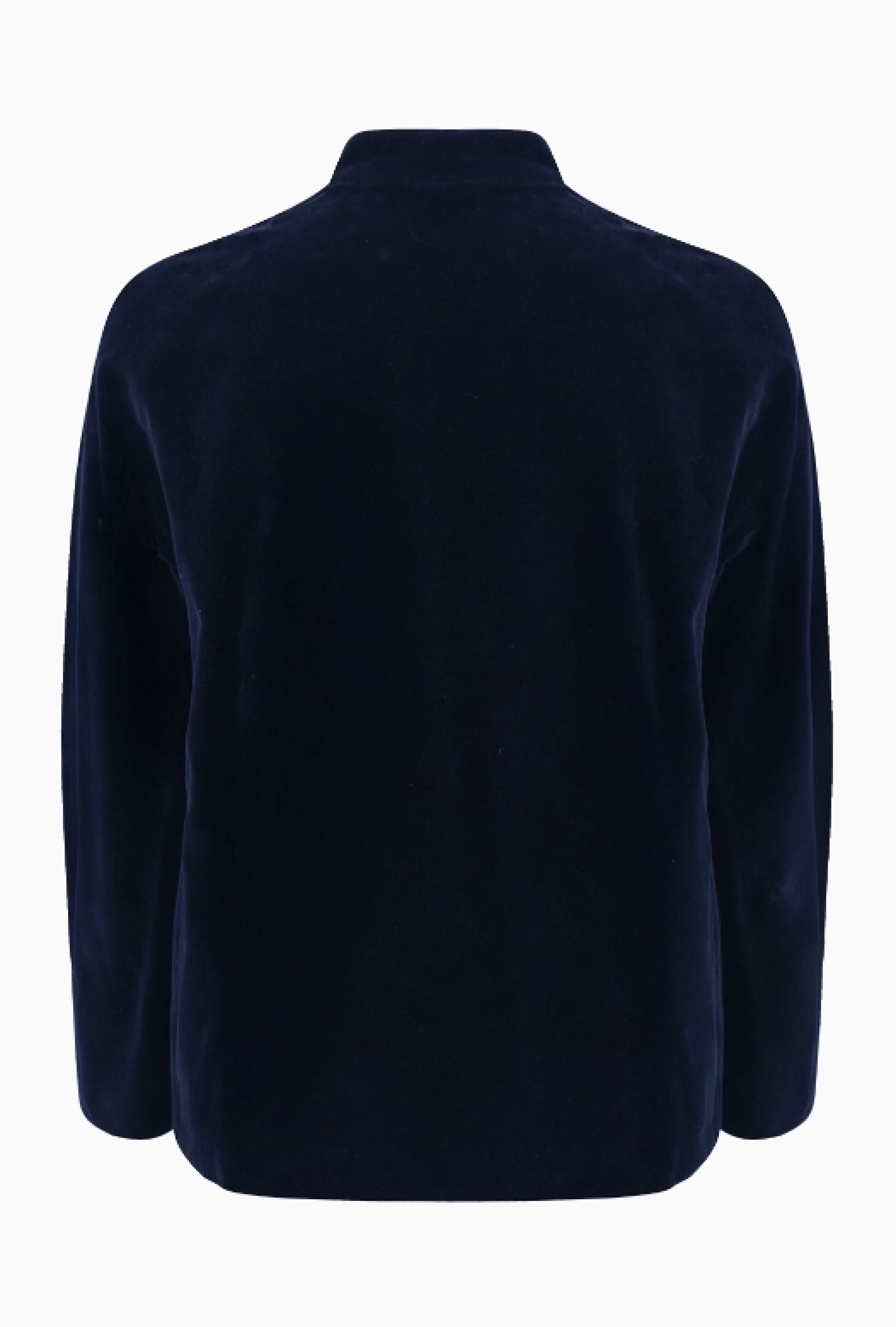 Veste Velours Bleu Nuit