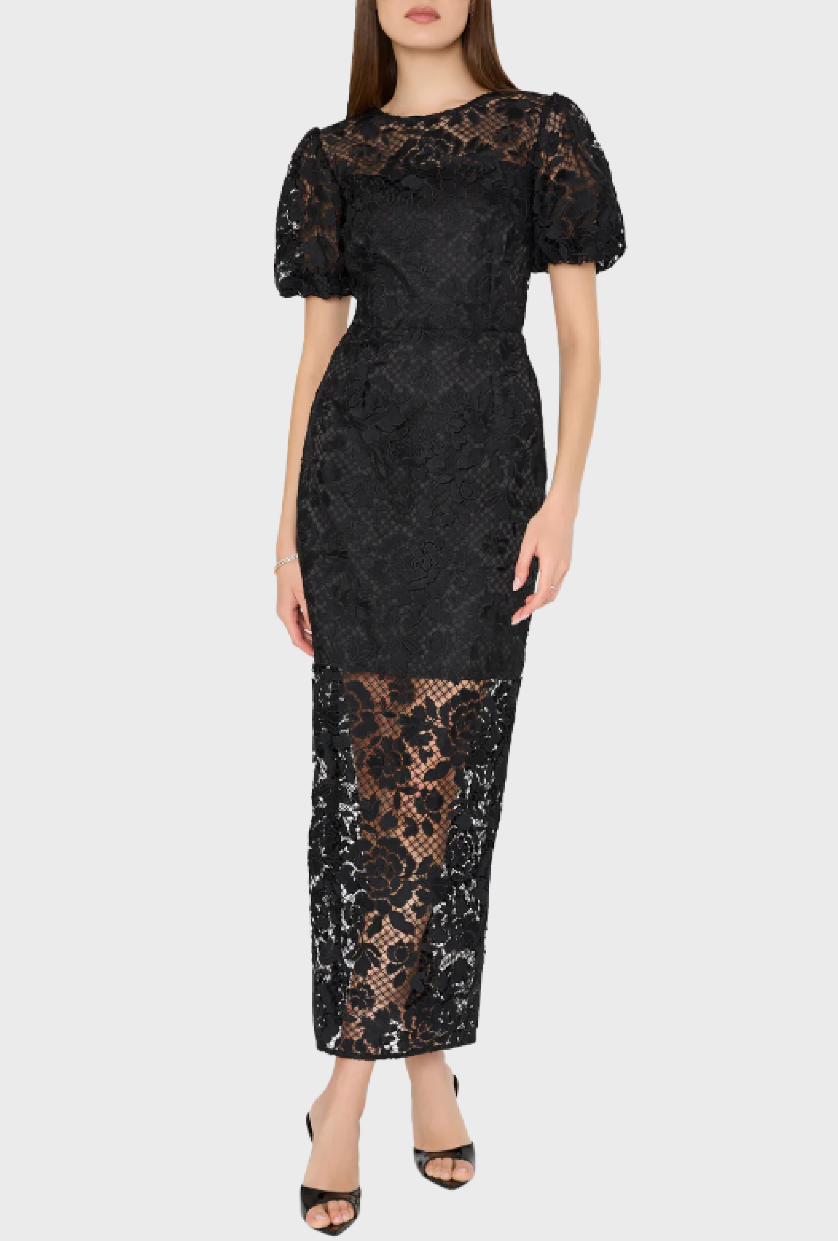 Robe Yasmin Long Black