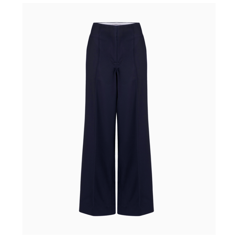 Pantalon Sculptural Navy SS2015 par Phoebe Philo