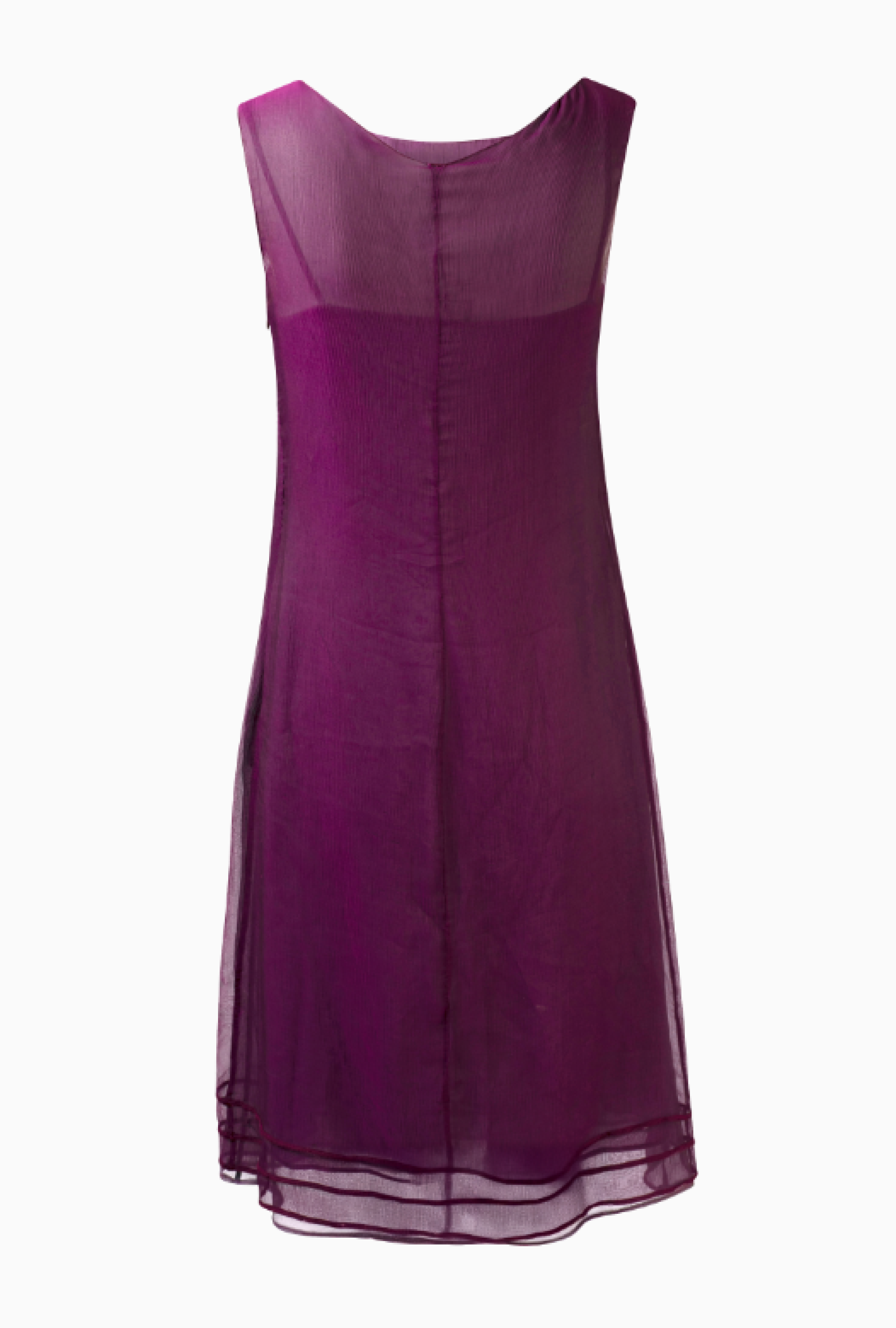 Robe Voile Pourpre Circa 1994