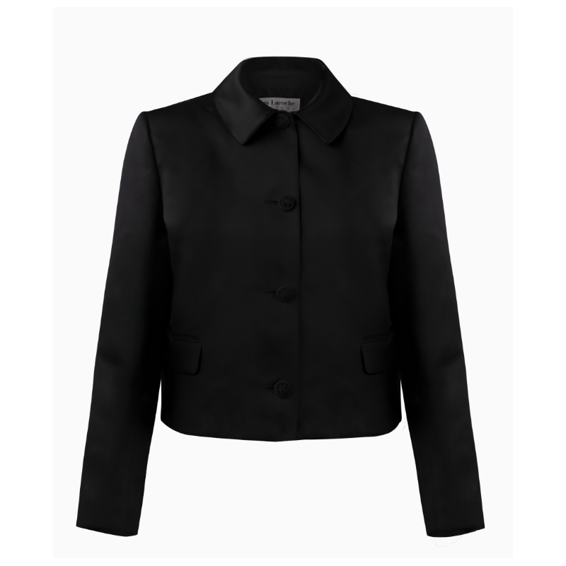 Veste Guy Laroche Satin Sculptural FW1997