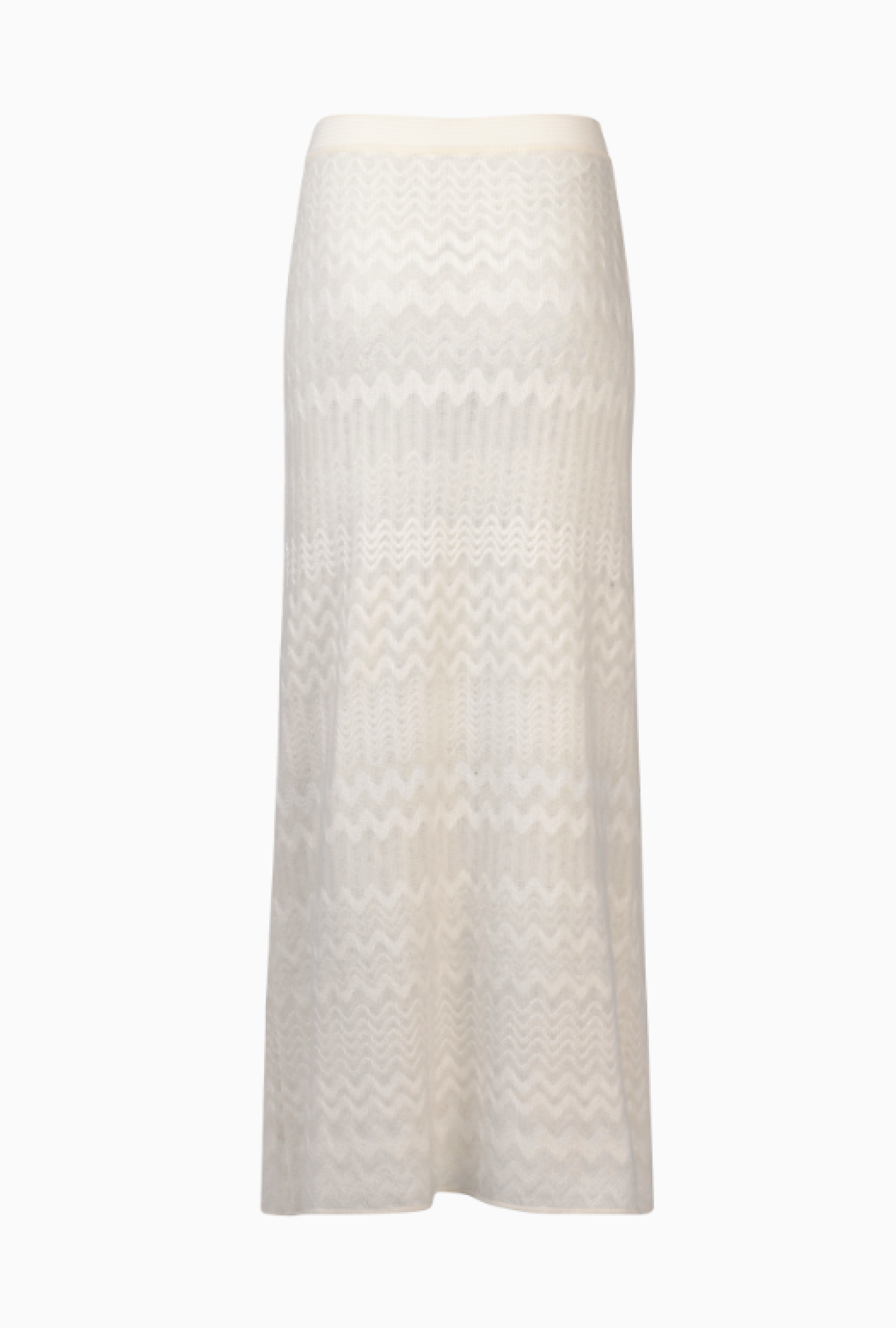 Jupe Maille Ivoire Iconique