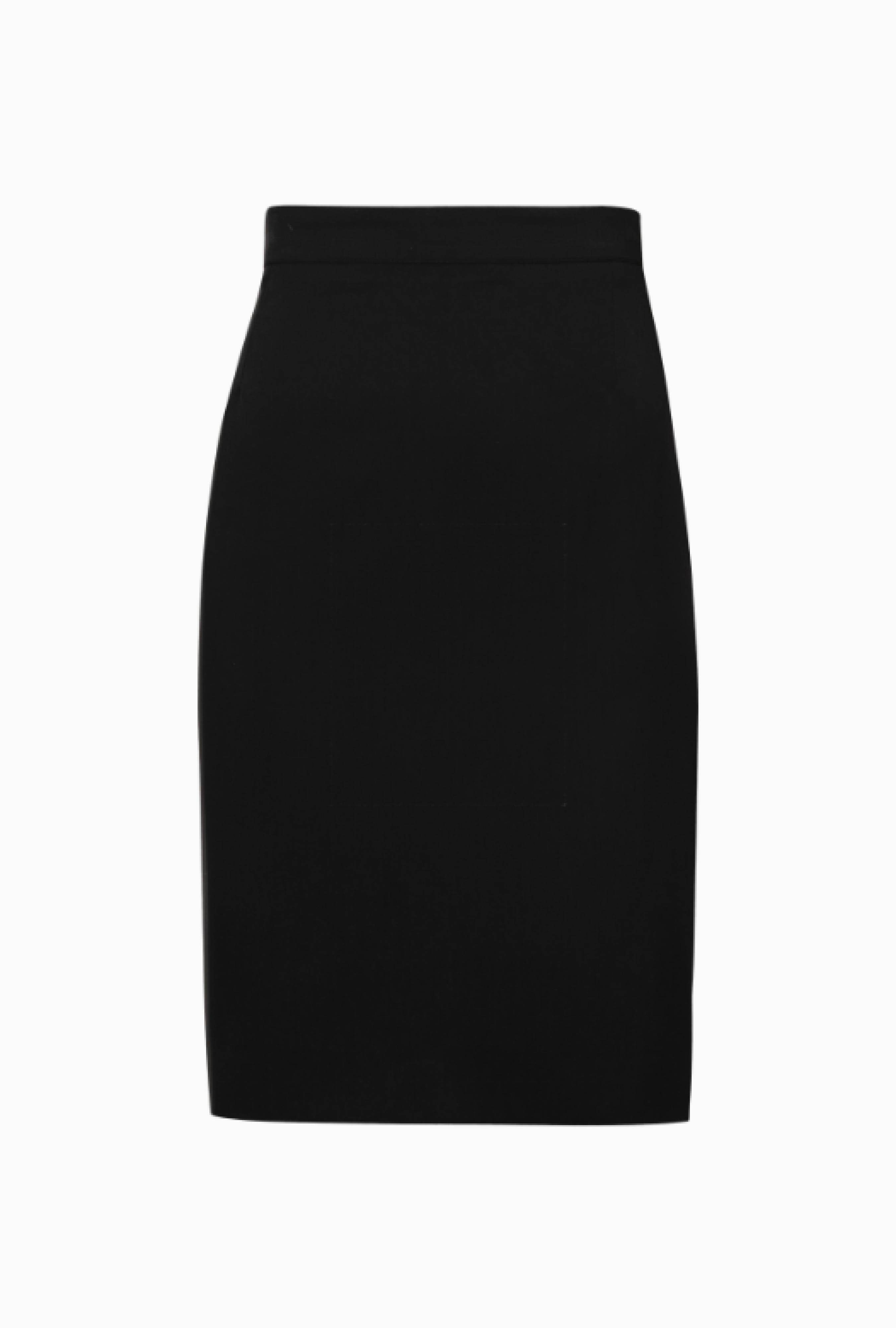 Jupe Crêpe Noir Intemporel