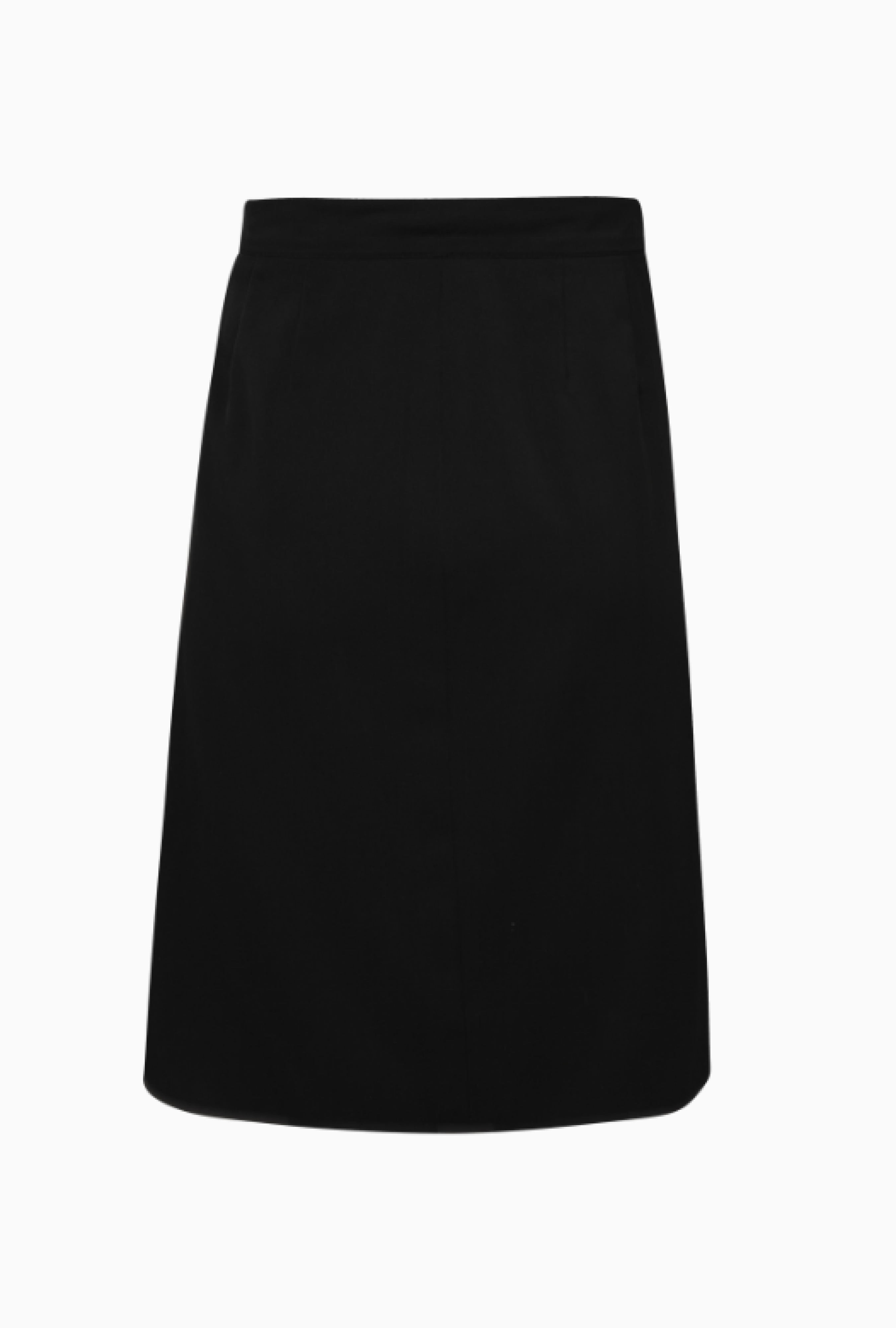 Jupe Crêpe Noir Intemporel