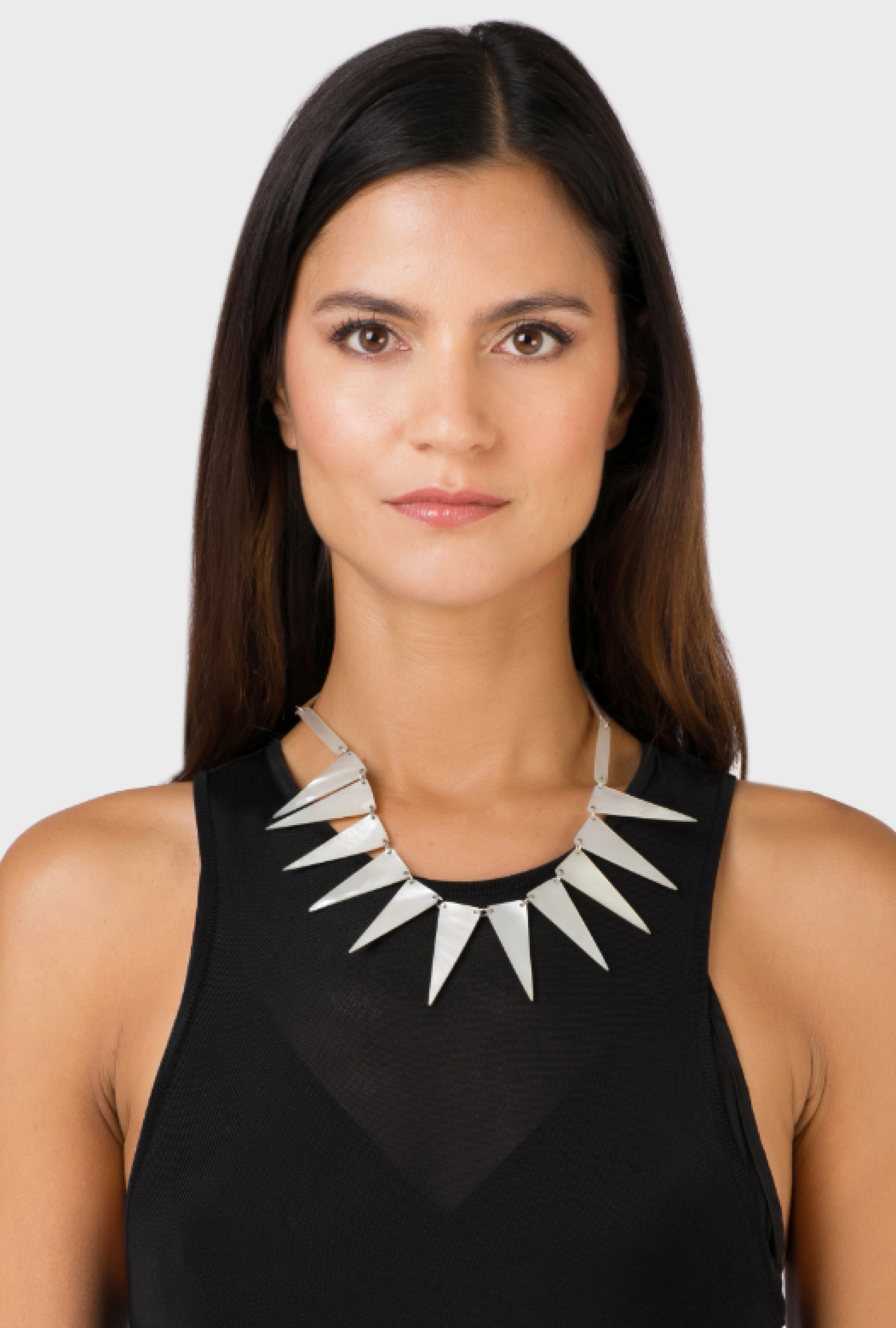 Collier Dent Nacrée