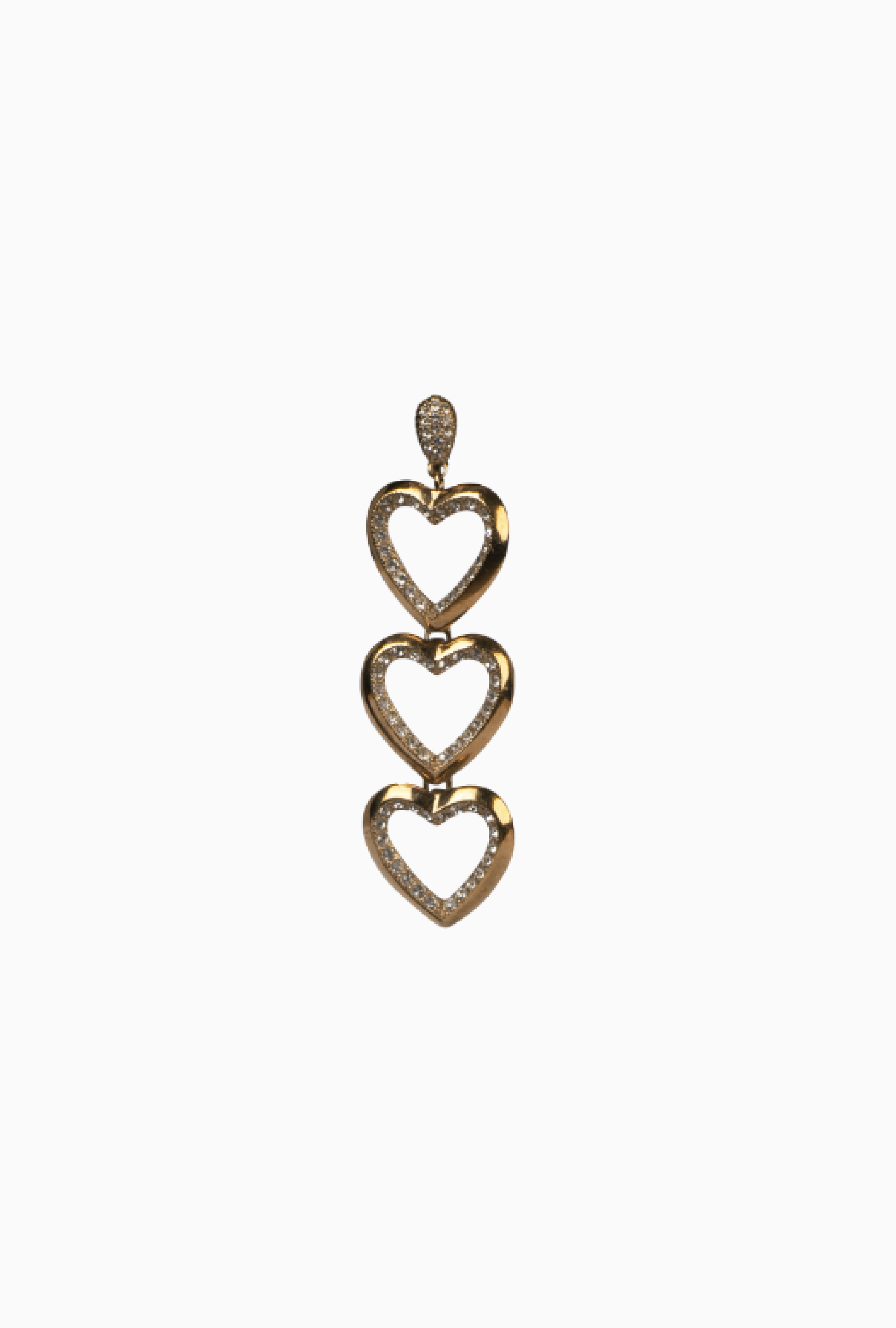 Mono Boucle Golden Hearts
