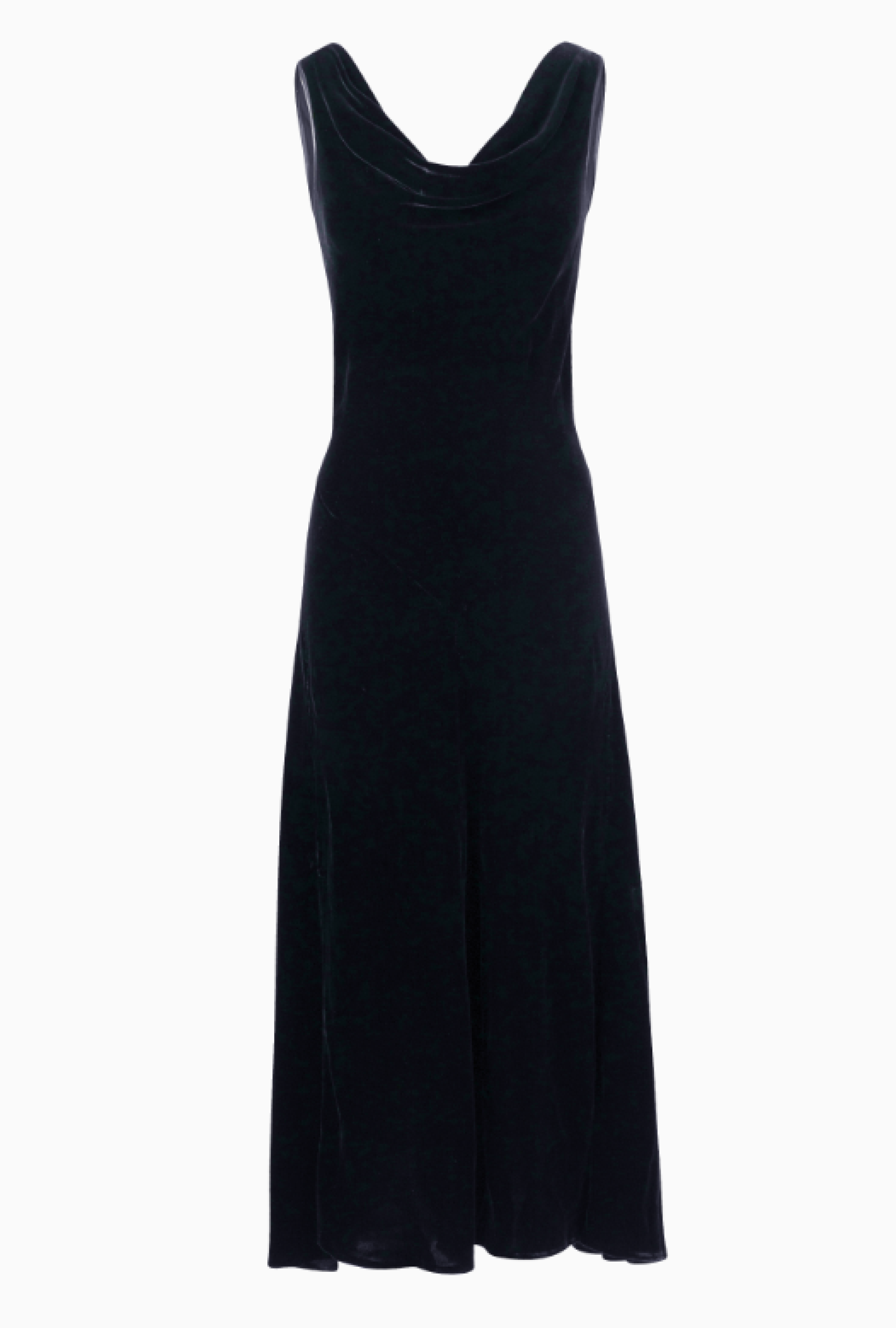 Robe Velours Noir