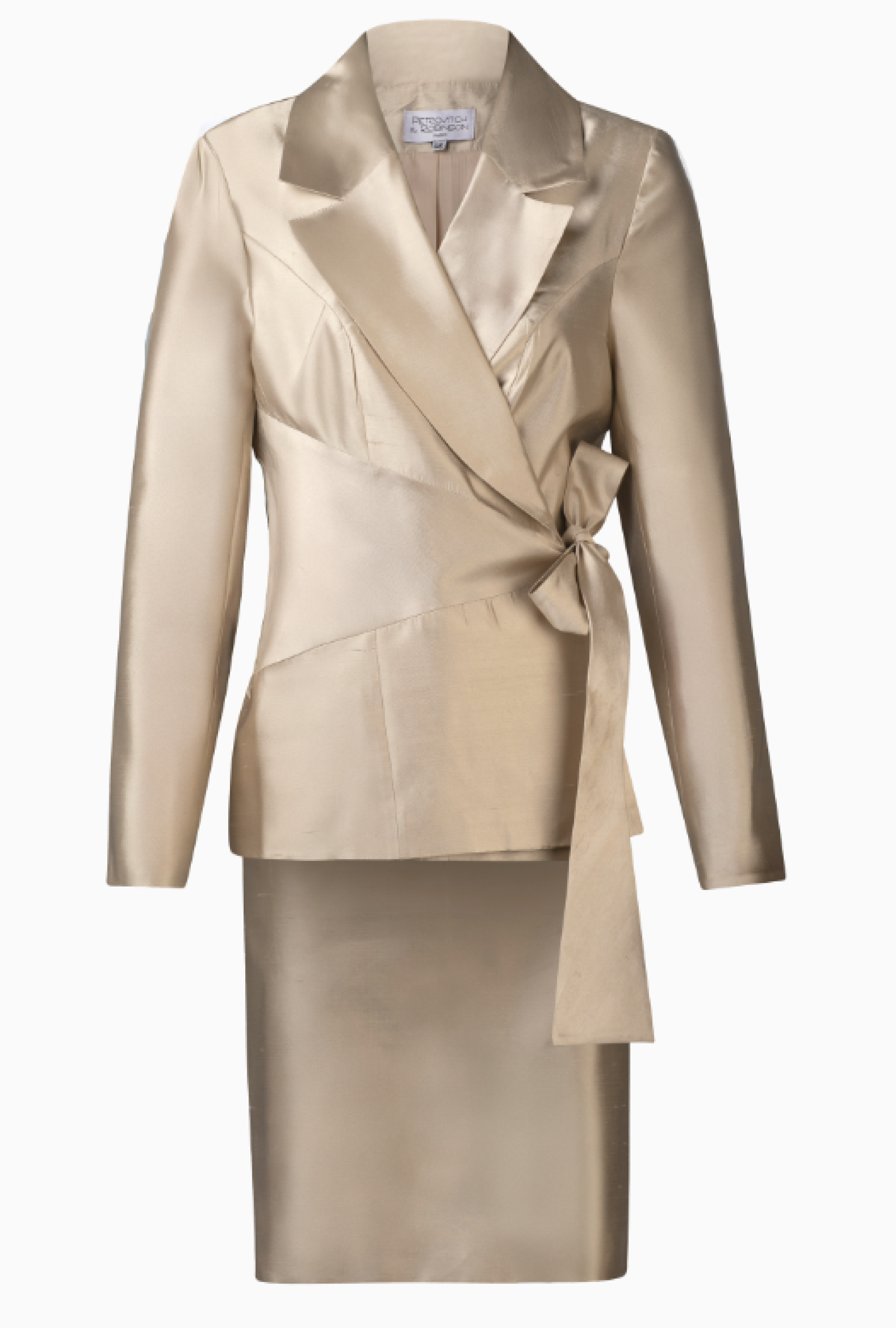 Ensemble Champagne Sculptural