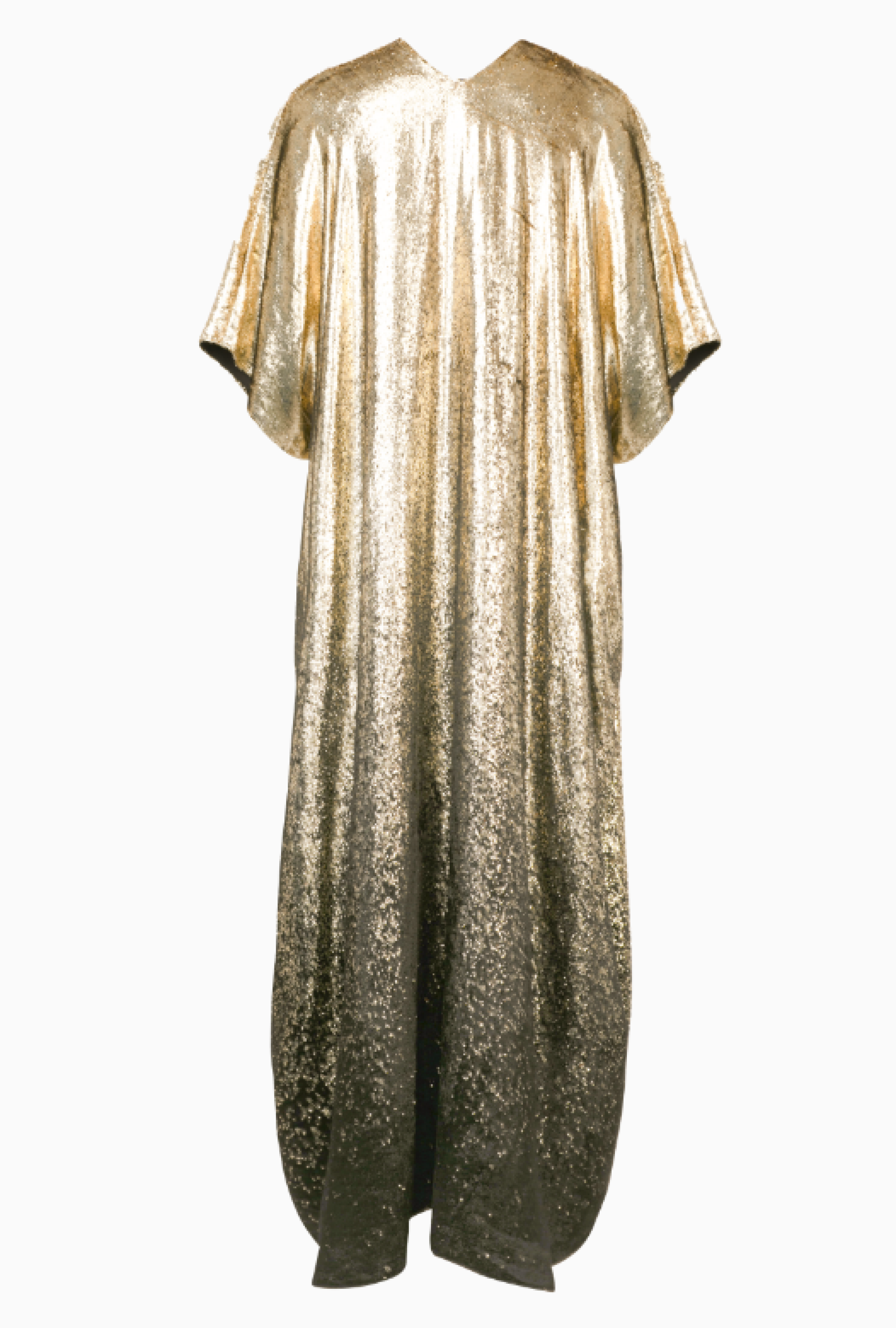 Robe Kaftan Lamé Doré