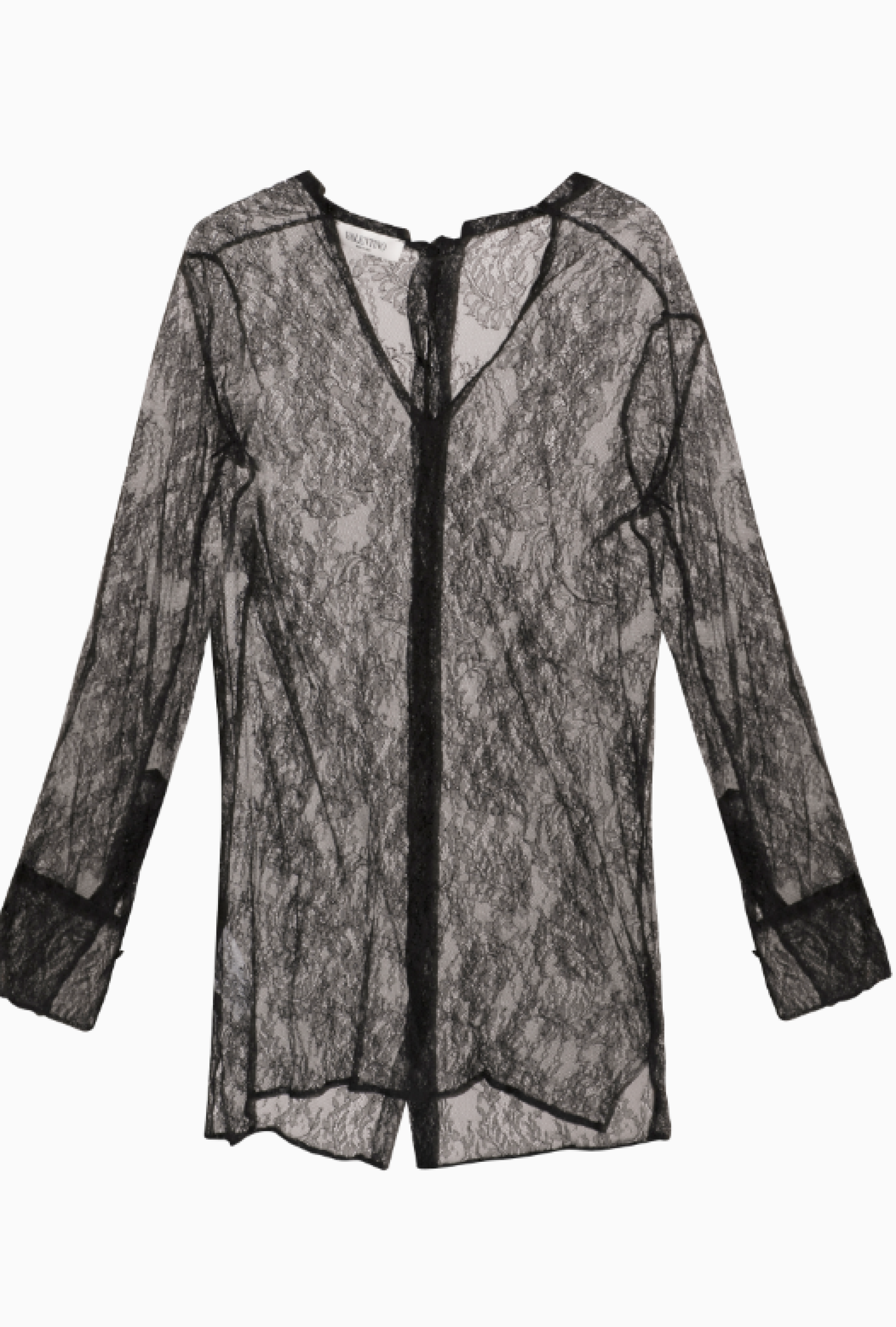 Chemise Dentelle Transparente