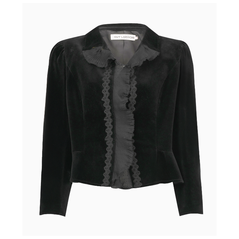 Veste Velours Plissé