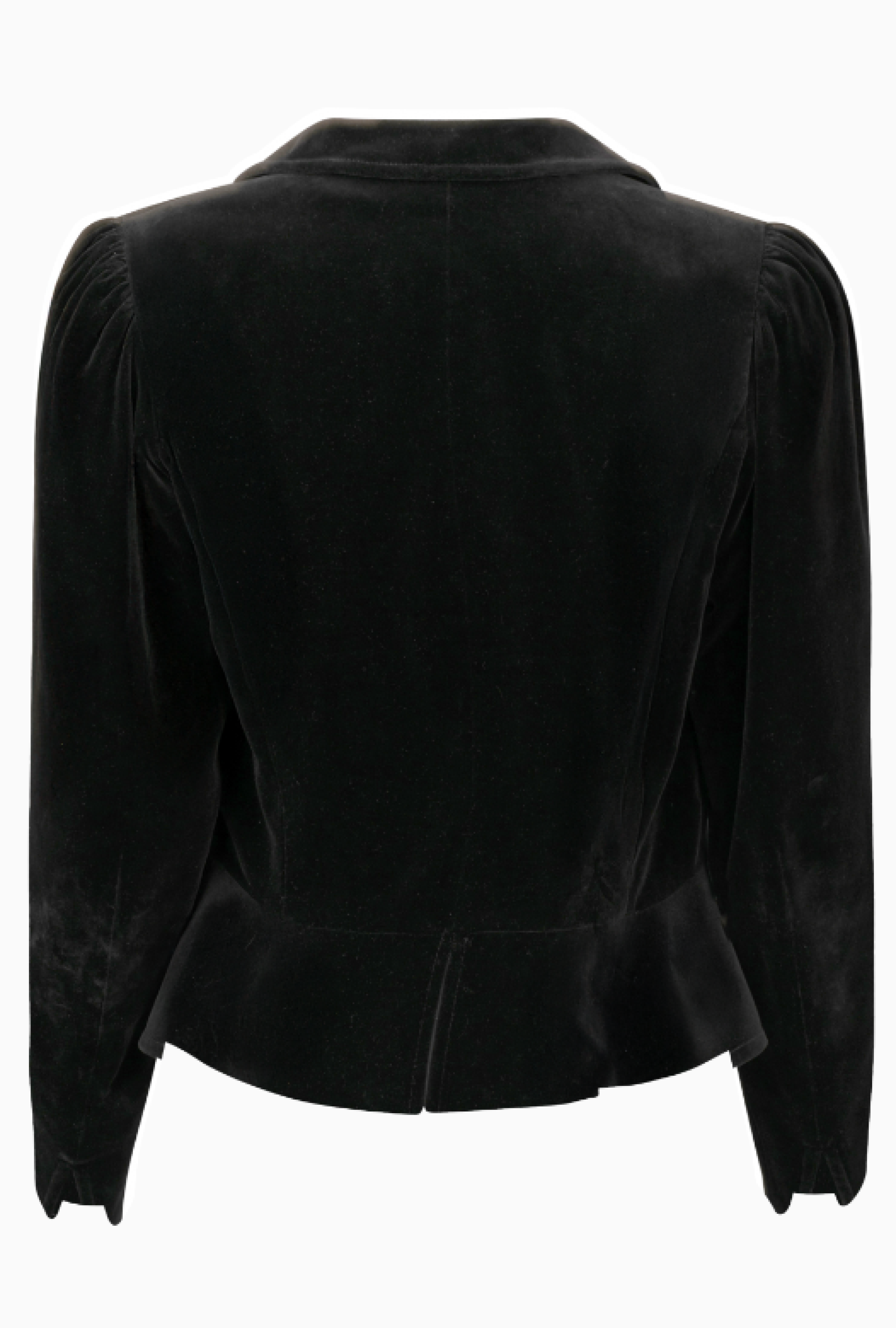 Veste Velours Plissé